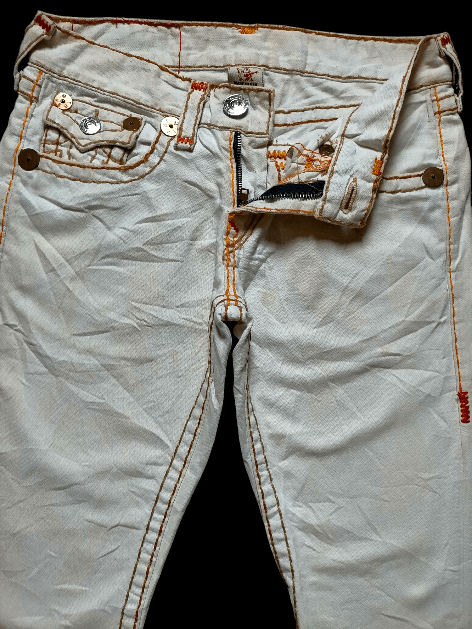 True Religion Flare Jeans True Religion Low Rise Boot cut Denim Size US 32 / EU 48 - 11 Thumbnail