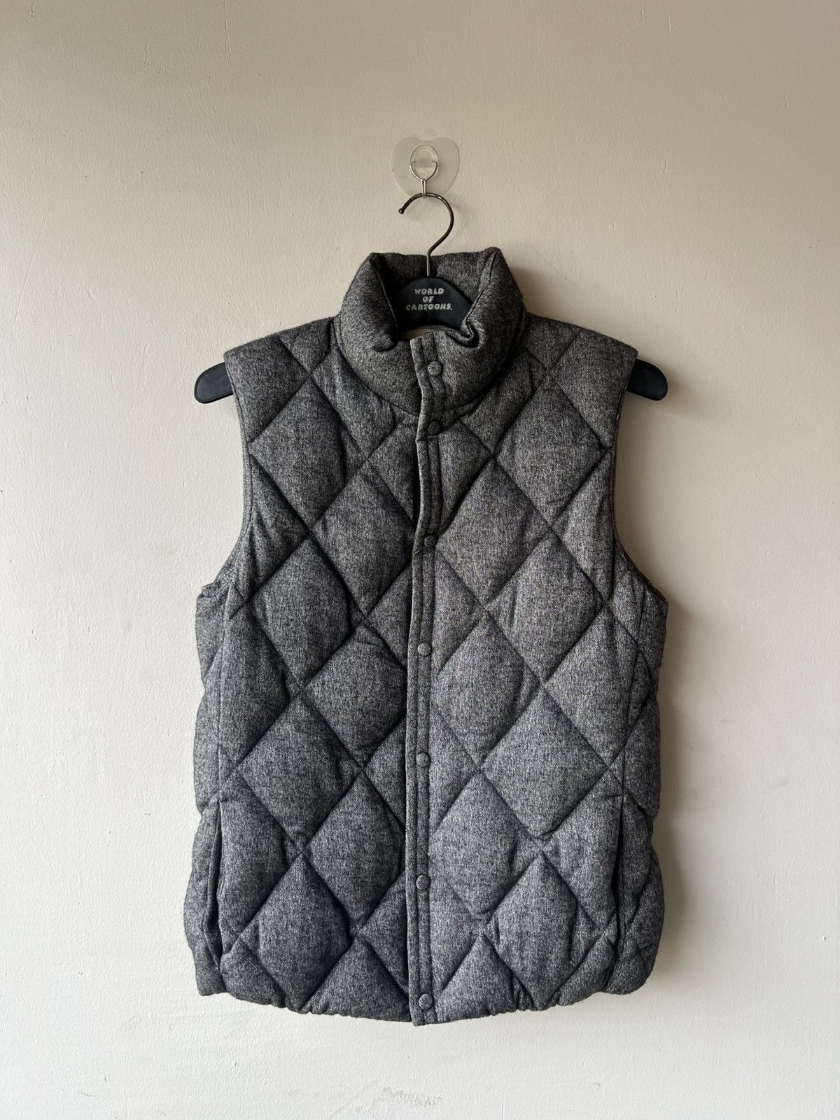 N4 N4 Japan Cashmere Blend Goose Down Quilt Puffer Vest Size US S / EU 44-46 / 1 - 2 Thumbnail