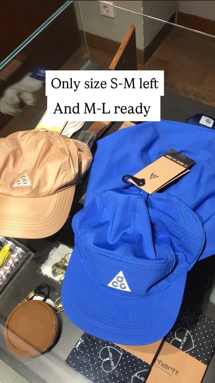 Nike ACG NIKE ACG U FLY CAP US AB ACG CAPE blue running jogging M-L Size ONE SIZE - 8 Thumbnail