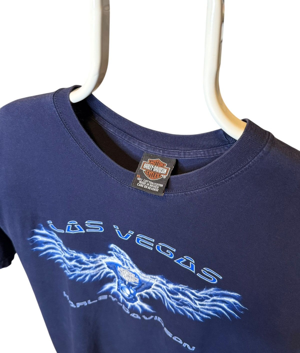 Harley Davidson 2003 Harley Davidson 'LV, Nevada' Biker T-Shirt, Size XL! Size US XL / EU 56 / 4 - 5 Thumbnail