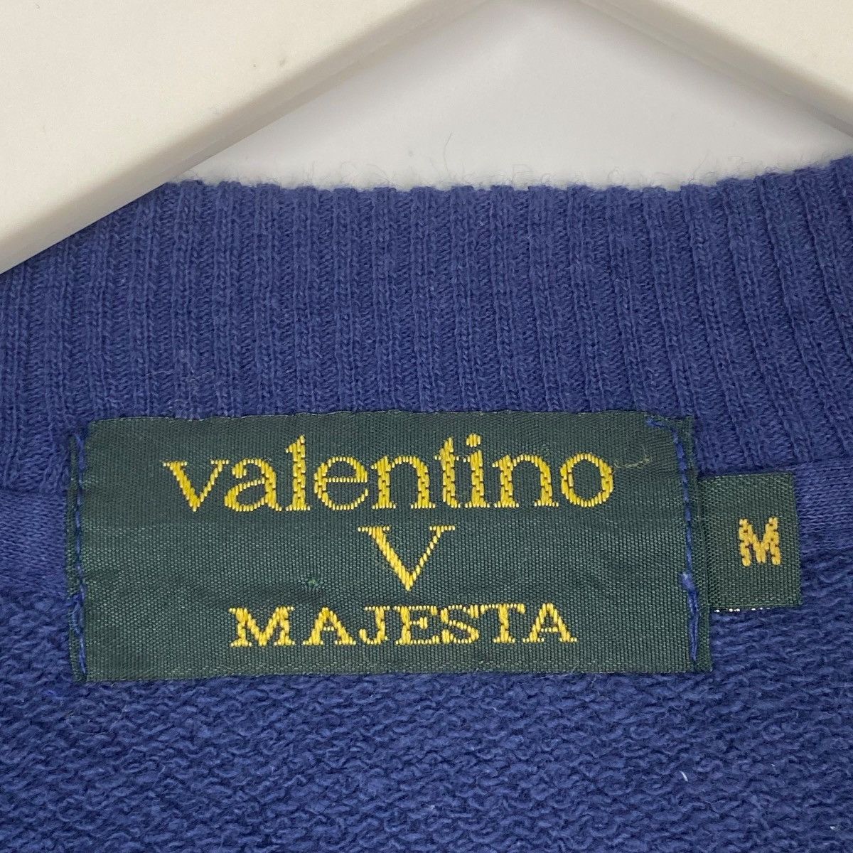 Vintage Vintage Valentino Majesta Sweatshirt Crewneck Blue Size M Size M / US 6-8 / IT 42-44 - 6 Thumbnail