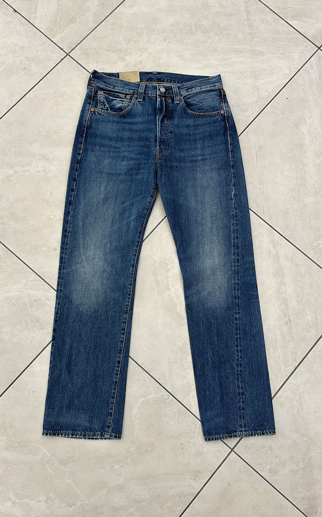 Levi's Vintage Clothing LVC Levi's Vintage Clothing 1947 501XX BigE Selvedge Jeans Size US 32 / EU 48 - 2 Thumbnail