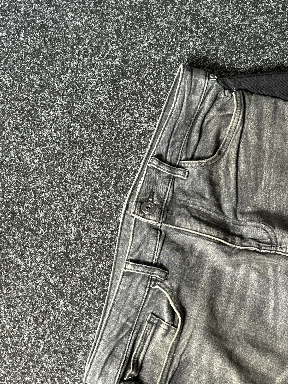 If Six Was Nine 🚨GRAIL CUSTOM DENIM JEANS 2in1 ULTRA BAGGY Y2K JAPANESE STYL Size US 34 / EU 50 - 5 Thumbnail
