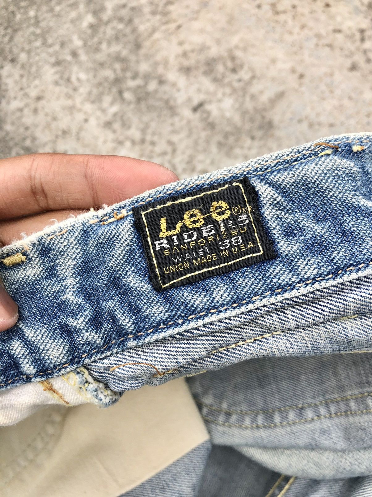 Lee VINTAGE 60s LEE 101B SELVEDGE DENIM Size US 36 / EU 52 - 19 Thumbnail