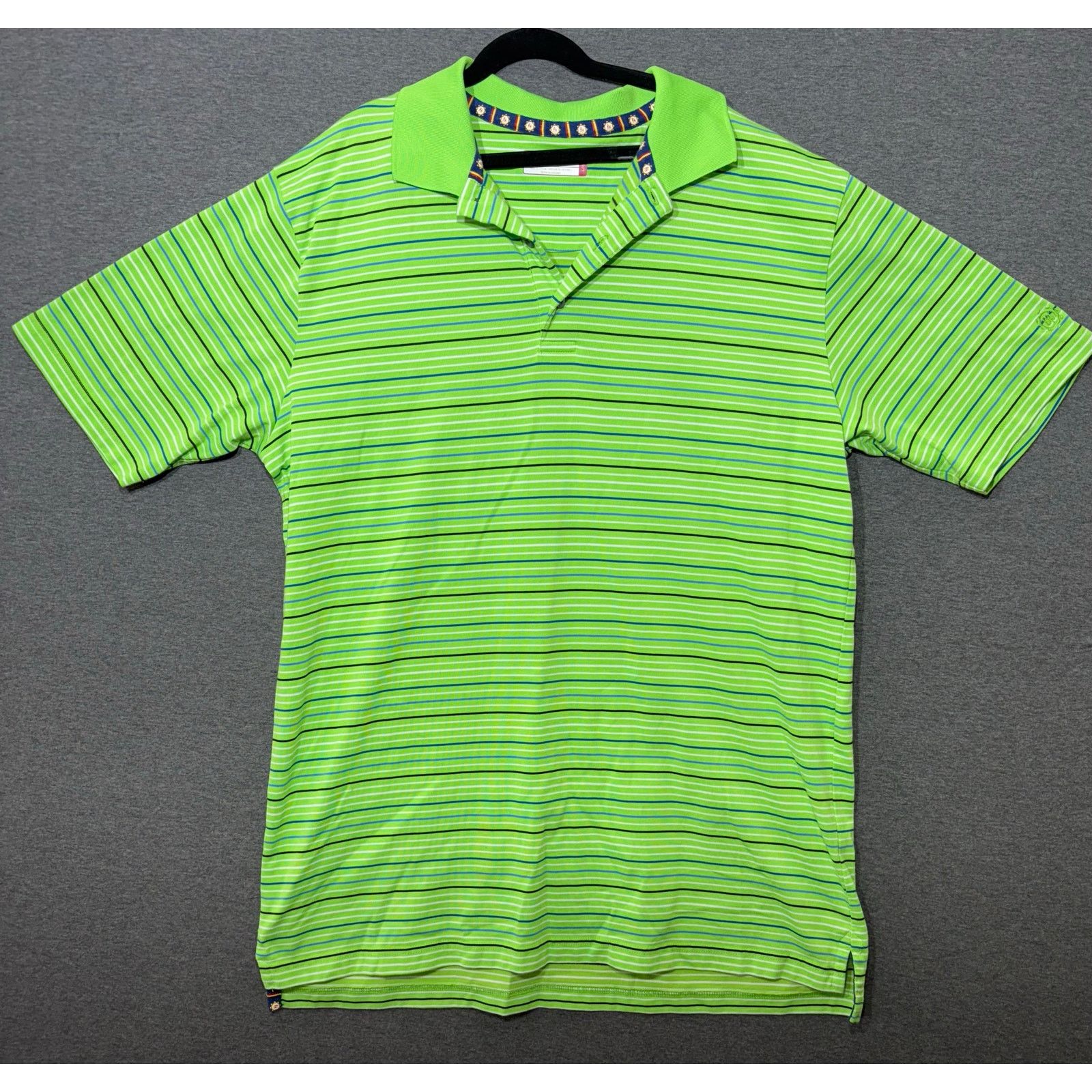 Other Ben Hogan | Men's Striped Short Sleeve Polo Top | Large Size US L / EU 52-54 / 3 - 1 Thumbnail