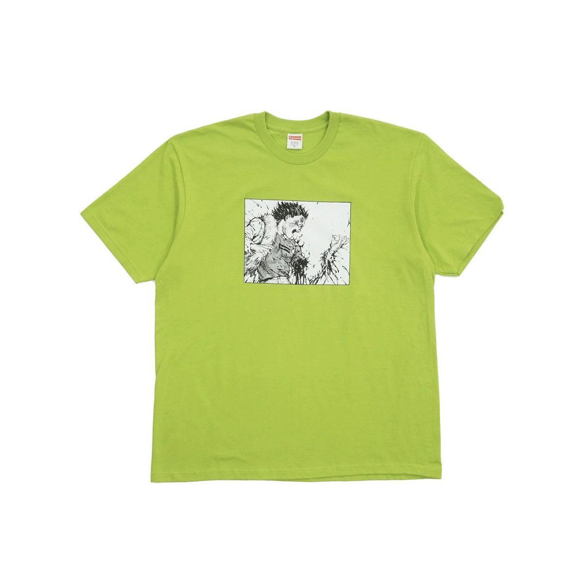 image of Supreme Akira Arm Tee Lime Large [New], Men's