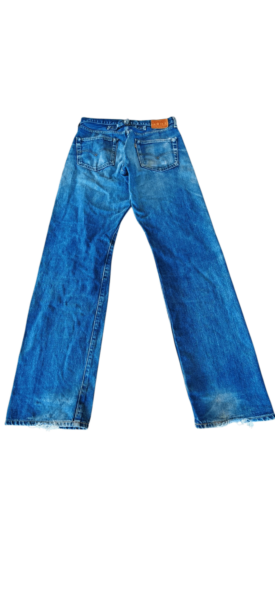 Levi's Vintage Clothing Levis 502 made in Japan selvedge distressed jeans Size US 30 / EU 46 - 15 Thumbnail
