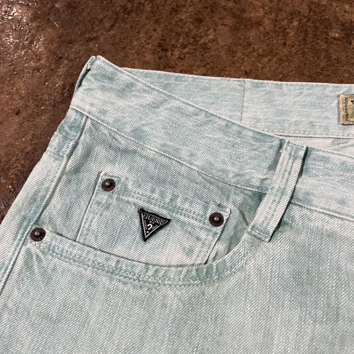 Guess × Vintage Crazy Vintage Guess Jeans New w/ Tags 90s Y2K Unique Size US 34 / EU 50 - 11 Thumbnail