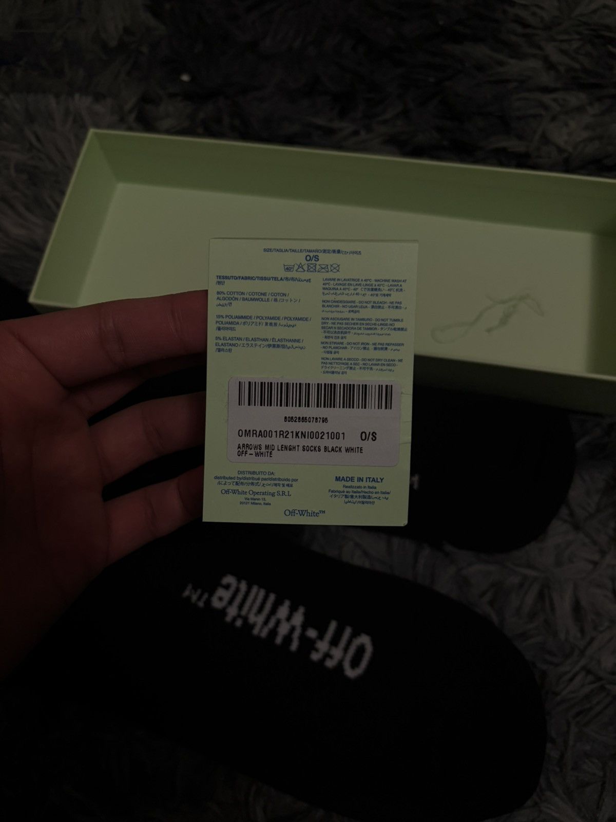 Off-White Off White Socks Size ONE SIZE - 5 Thumbnail