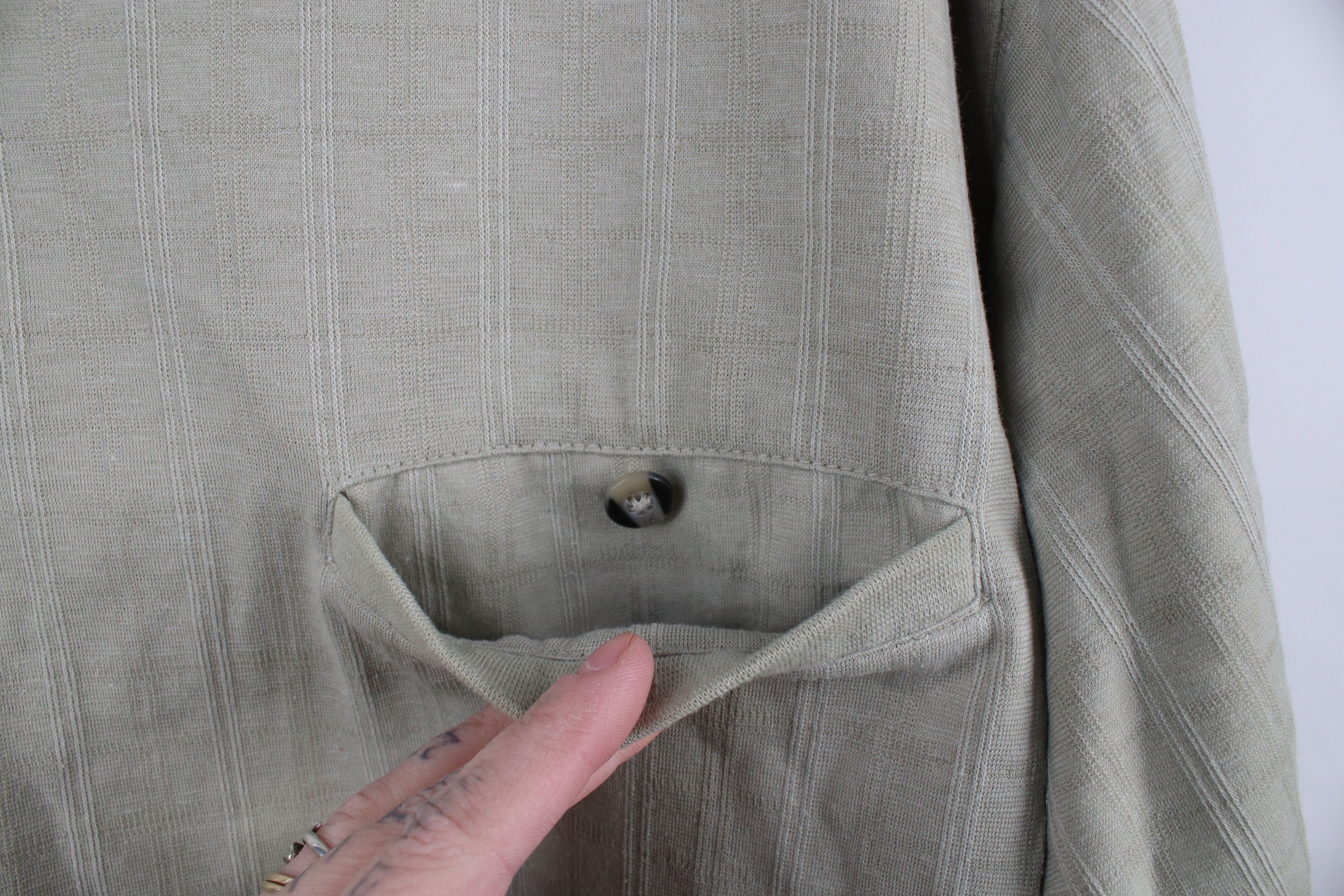 Vintage Vintage 90s Streetwear Knit Collared Pullover Polo Shirt Size US XL / EU 56 / 4 - 4 Thumbnail