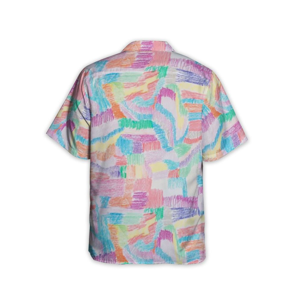 Designer Abstract-Print Shirt – Contemporary Expression in Menswear Size US M / EU 48-50 / 2 - 4 Thumbnail
