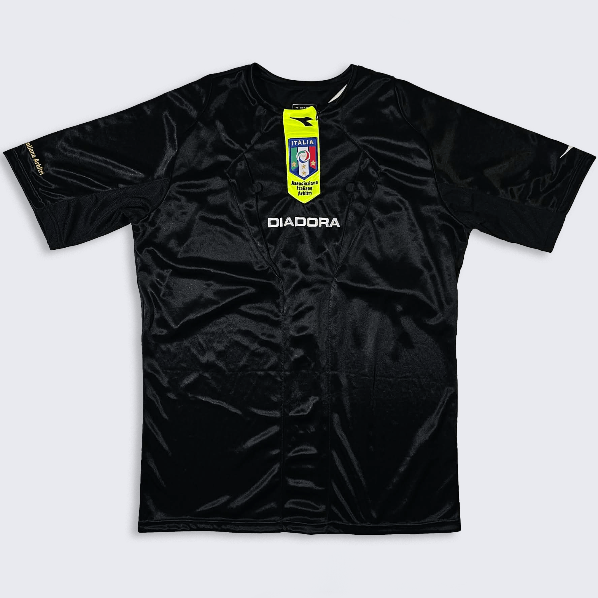 Diadora Italy Vintage Referee Issued Diadora Soccer Jersey Size US L / EU 52-54 / 3 - 1 Thumbnail