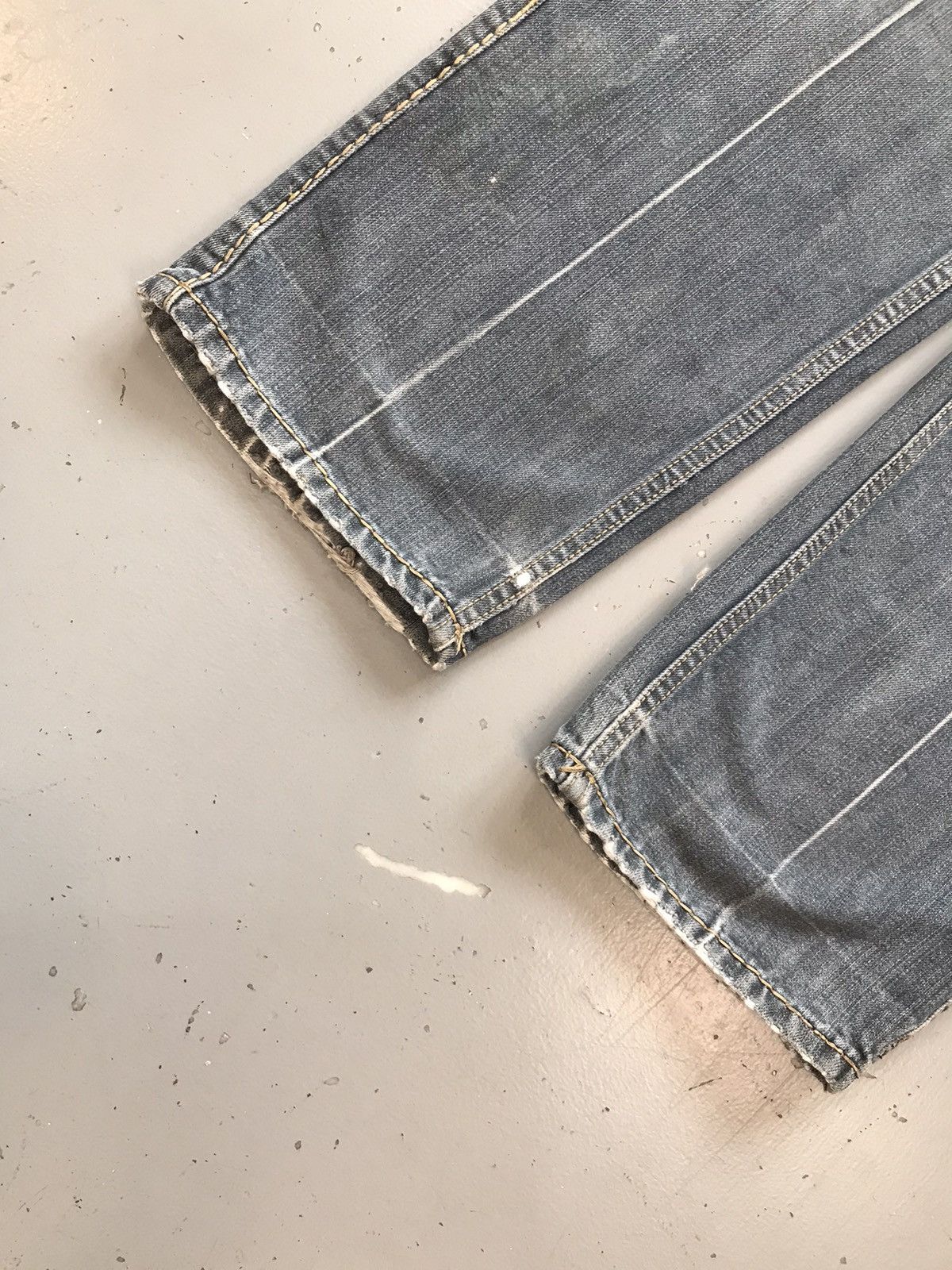 Vintage Vintage royal army crazy cross studd embroidered denim Size US 32 / EU 48 - 4 Thumbnail