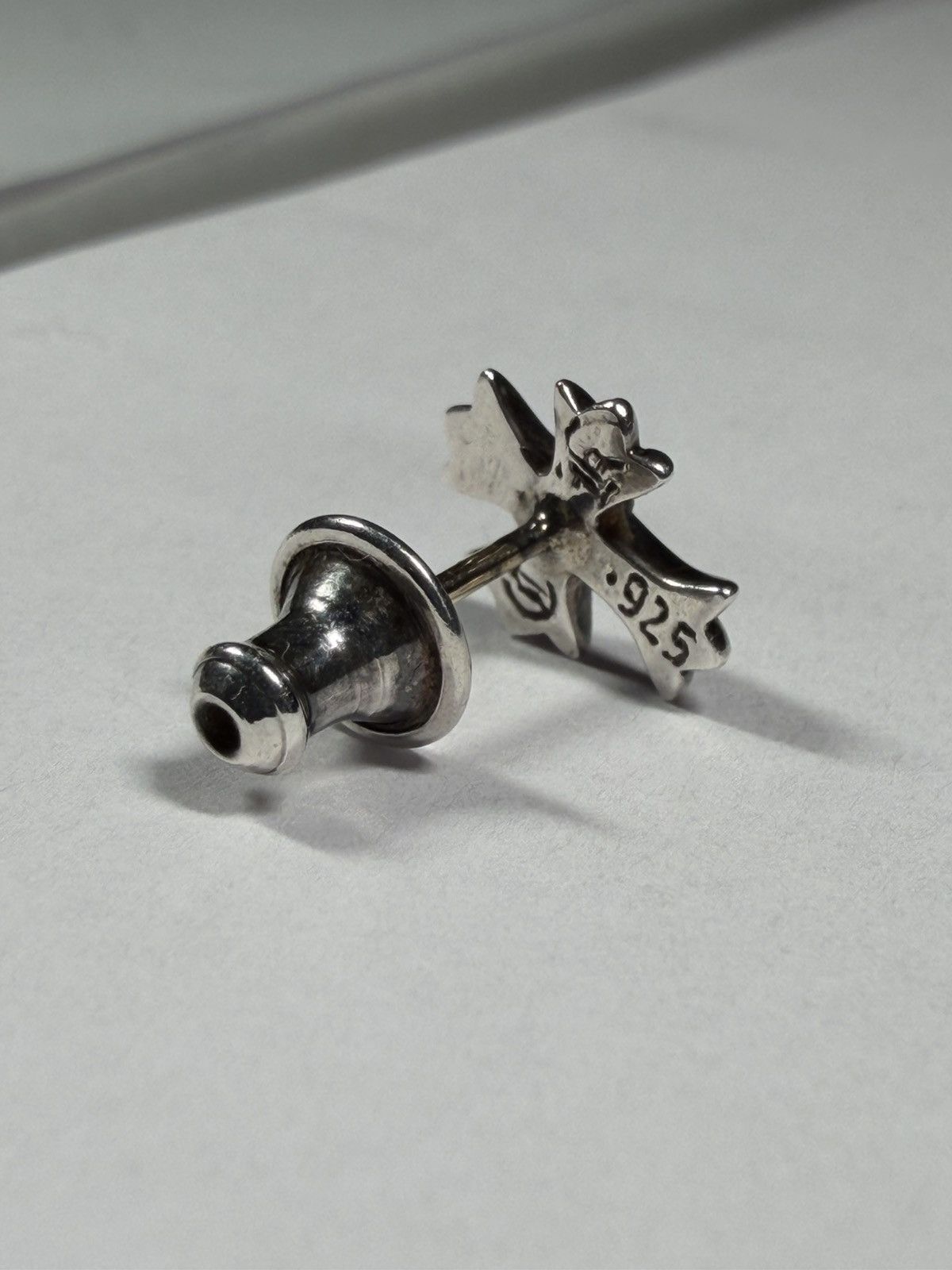Chrome Hearts Chrome Hearts Cross Ruby Stud Earring Size ONE SIZE - 4 Thumbnail