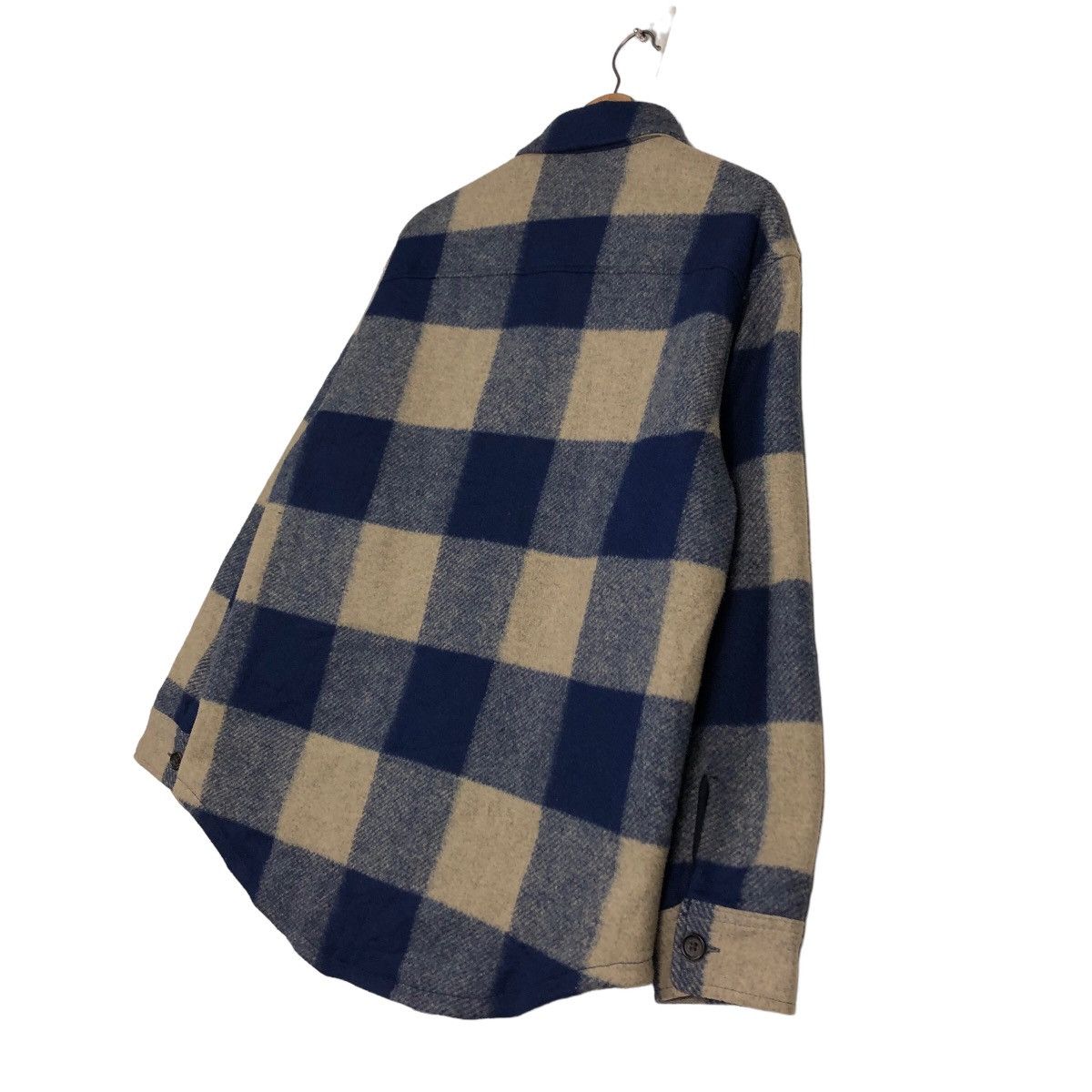 Japanese Brand 🔥Vintage Wool Flannel Jacket Tartan Uniqlo Issey Miyake Size US M / EU 48-50 / 2 - 10 Thumbnail