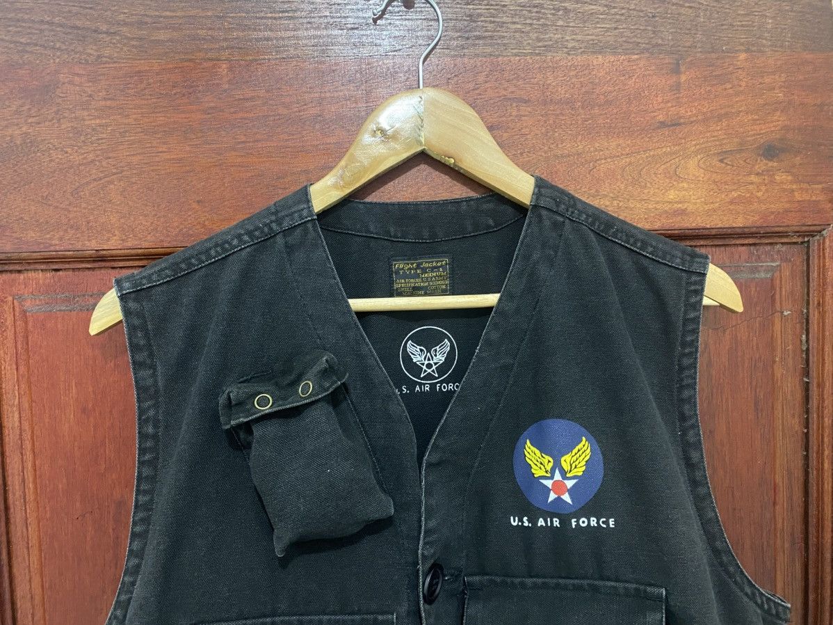 Vintage Vintage Us Air Force Vest Jacket Design Tactical Military Size US M / EU 48-50 / 2 - 6 Thumbnail
