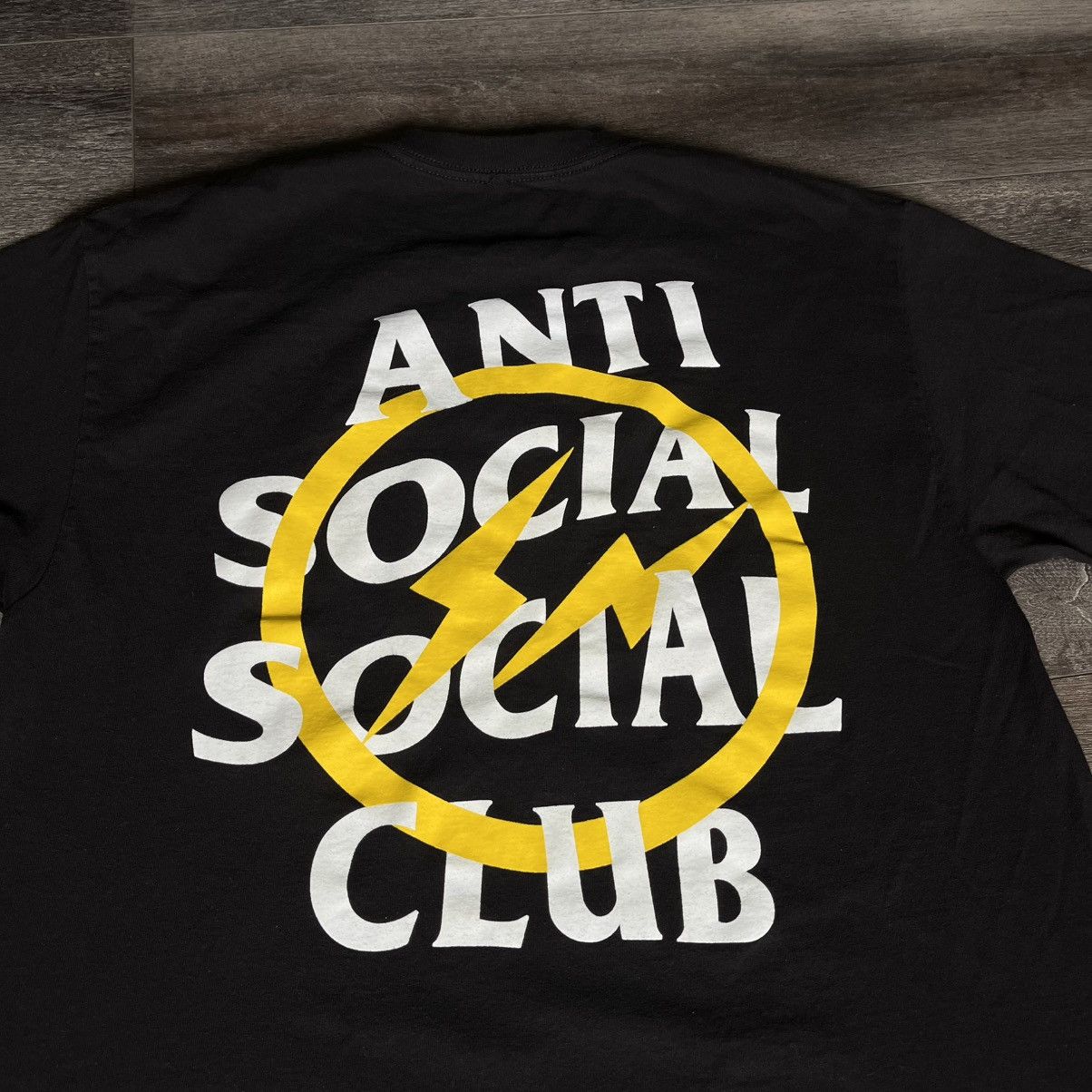 Anti Social Social Club × Fragment Design Anti Social Social Club x Fragment Design 2019 Logo T Shirt Size US L / EU 52-54 / 3 - 3 Thumbnail