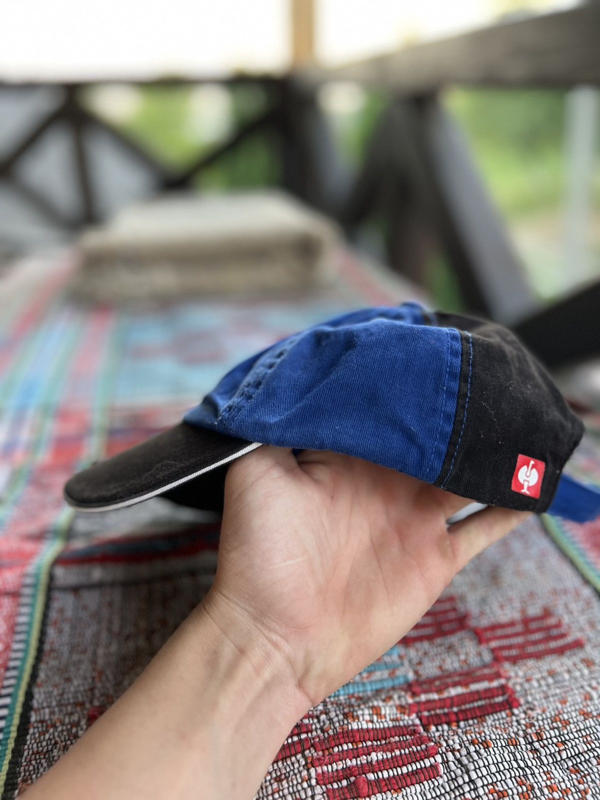 If Six Was Nine Vintage Blue Dad Cap 🌀 | Clean Everyday Essential Size ONE SIZE - 6 Thumbnail