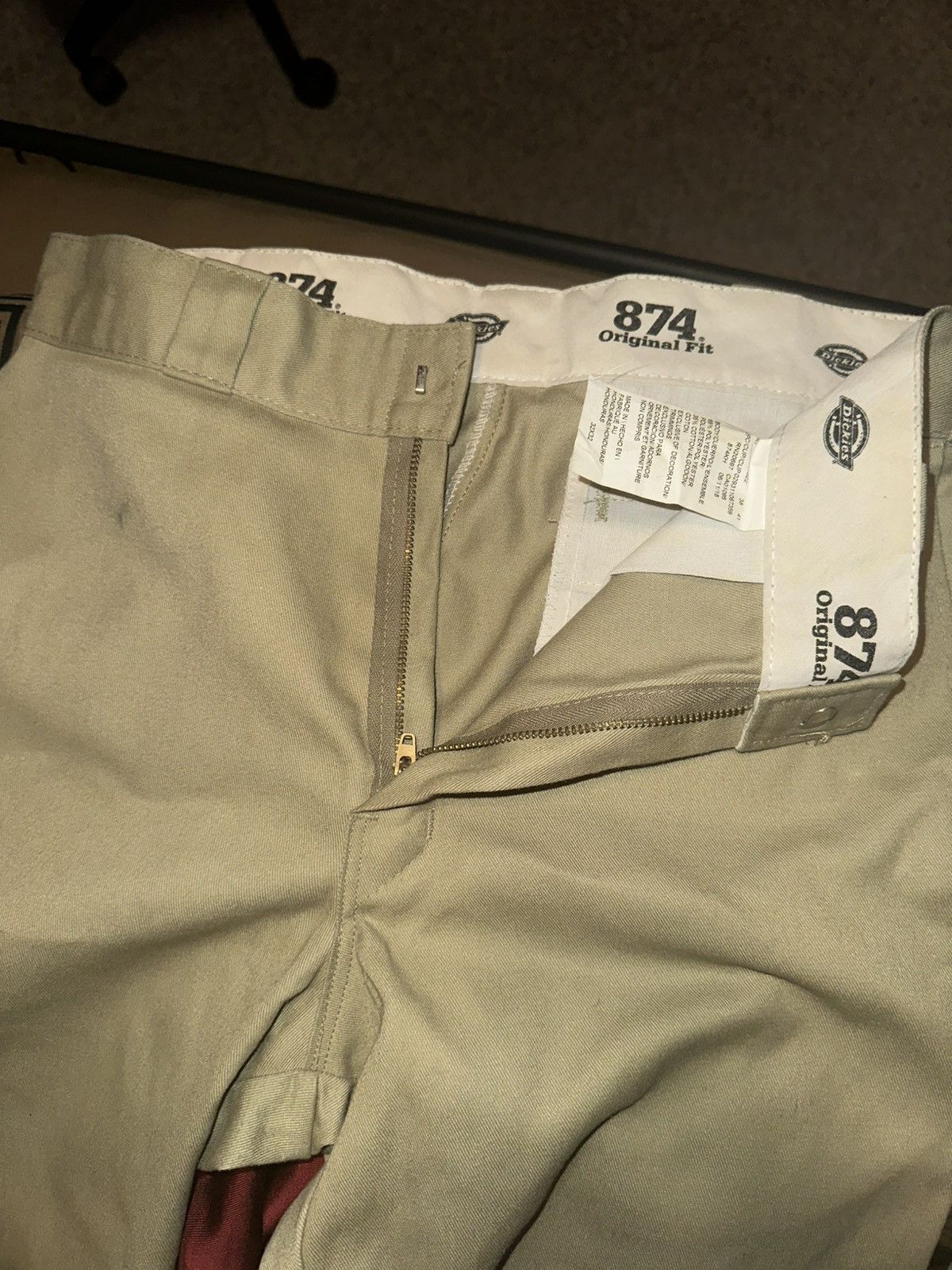 Dickies Custom Tan “All Smiles” Dickies Size US 32 / EU 48 - 6 Thumbnail