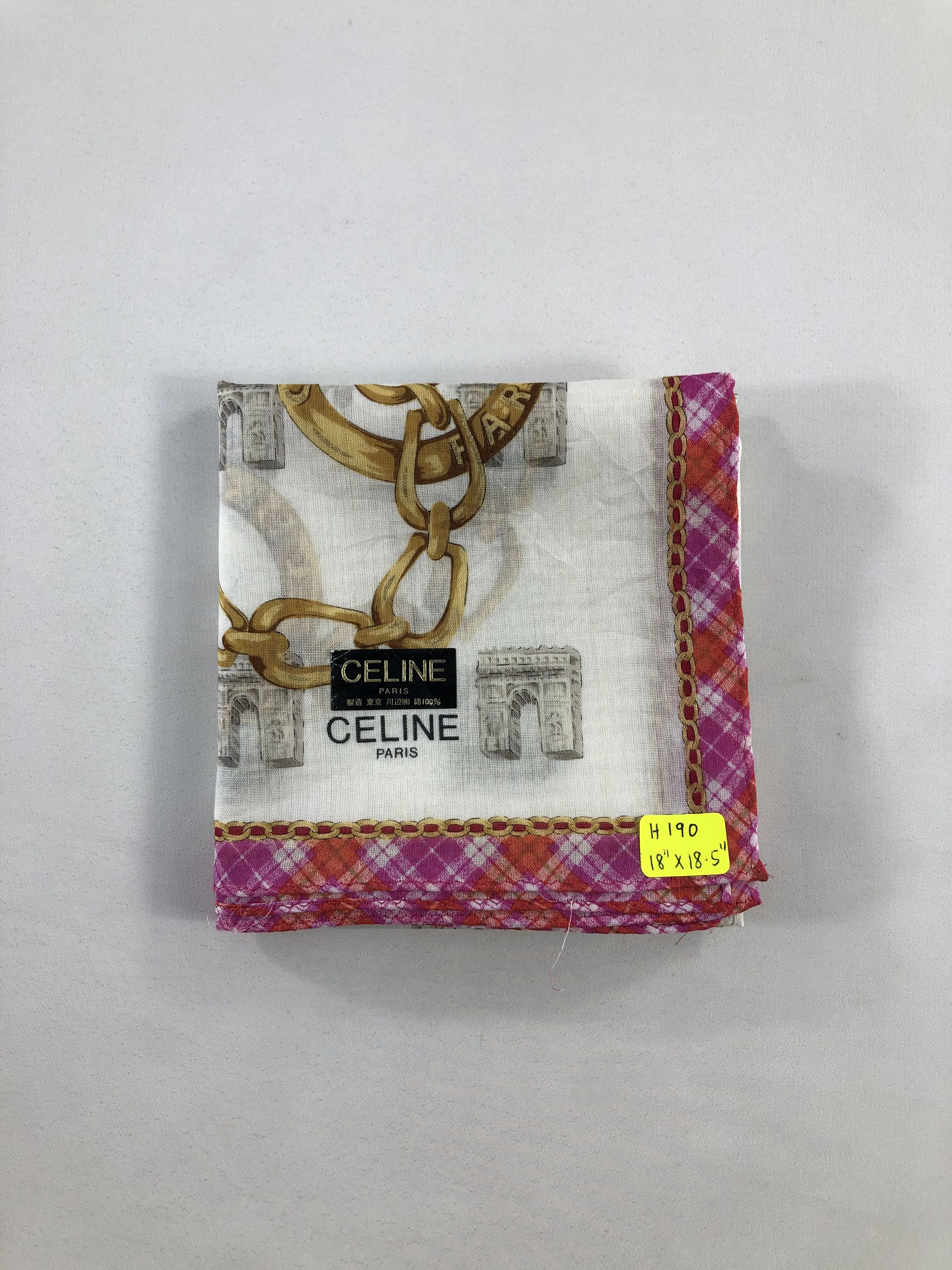 Celine Celine Handkerchief / Bandana / Neckerchief Size ONE SIZE - 4 Thumbnail