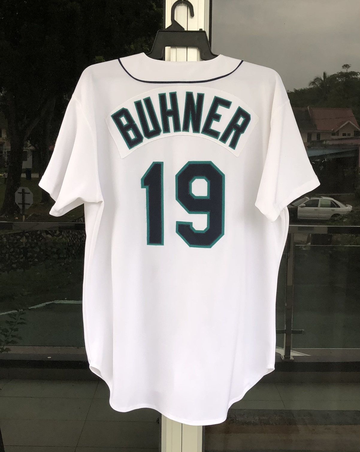 Vintage VINTAGE 1994 MARINERS RUSSELL JERSEY 19 DIAMOND COLLECTION Size US XL / EU 56 / 4 - 3 Thumbnail