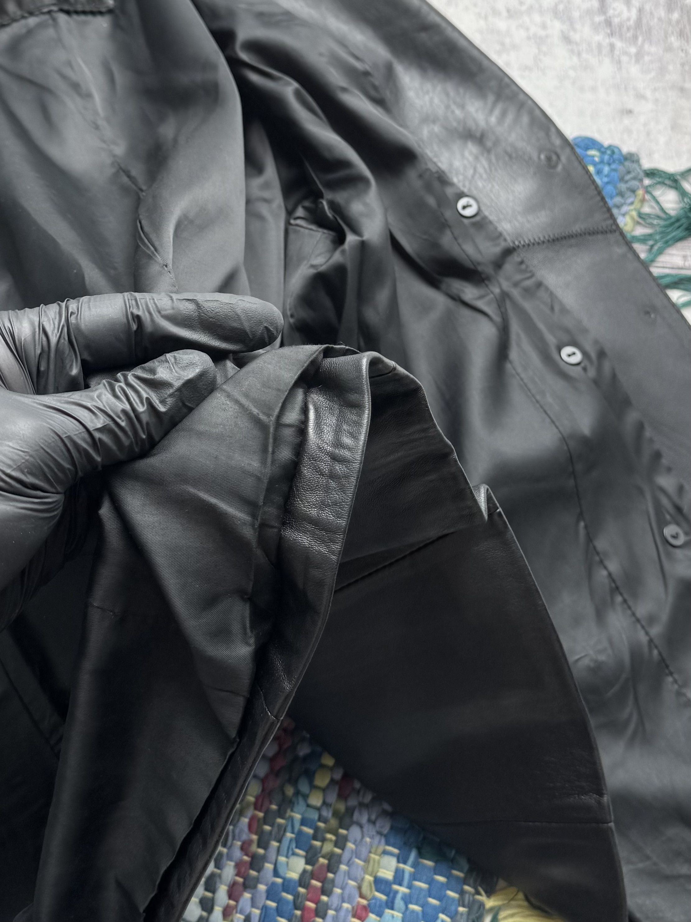 Vintage Vintage Leather Jacket A8(V1)D15 Size S / US 4 / IT 40 - 12 Thumbnail