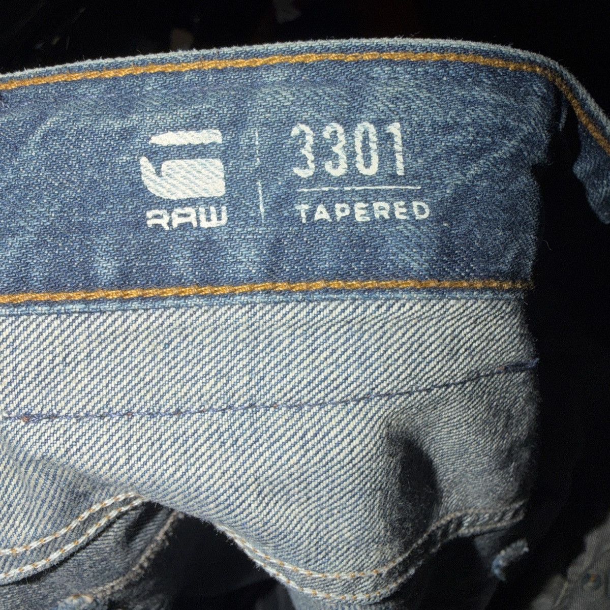 G-Star G-Star Raw Tapered 36x32 Jeans Size US 36 / EU 52 - 4 Thumbnail