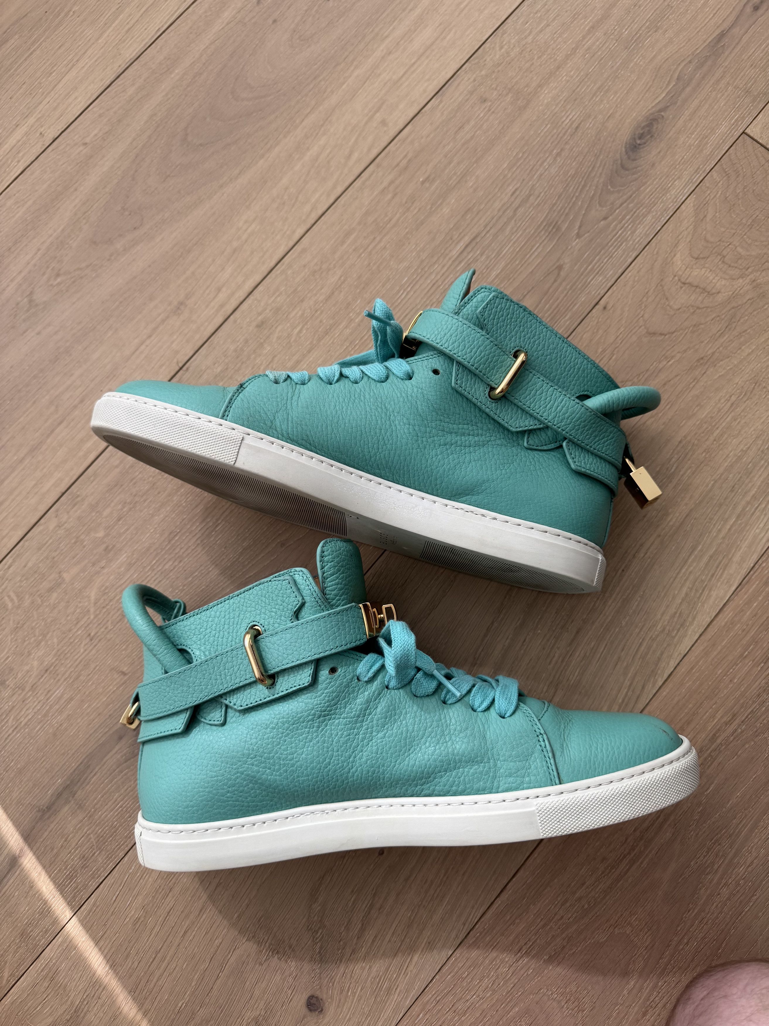 Buscemi Aqua Marina 100mm High Stop Sneakers Size 44/US 11