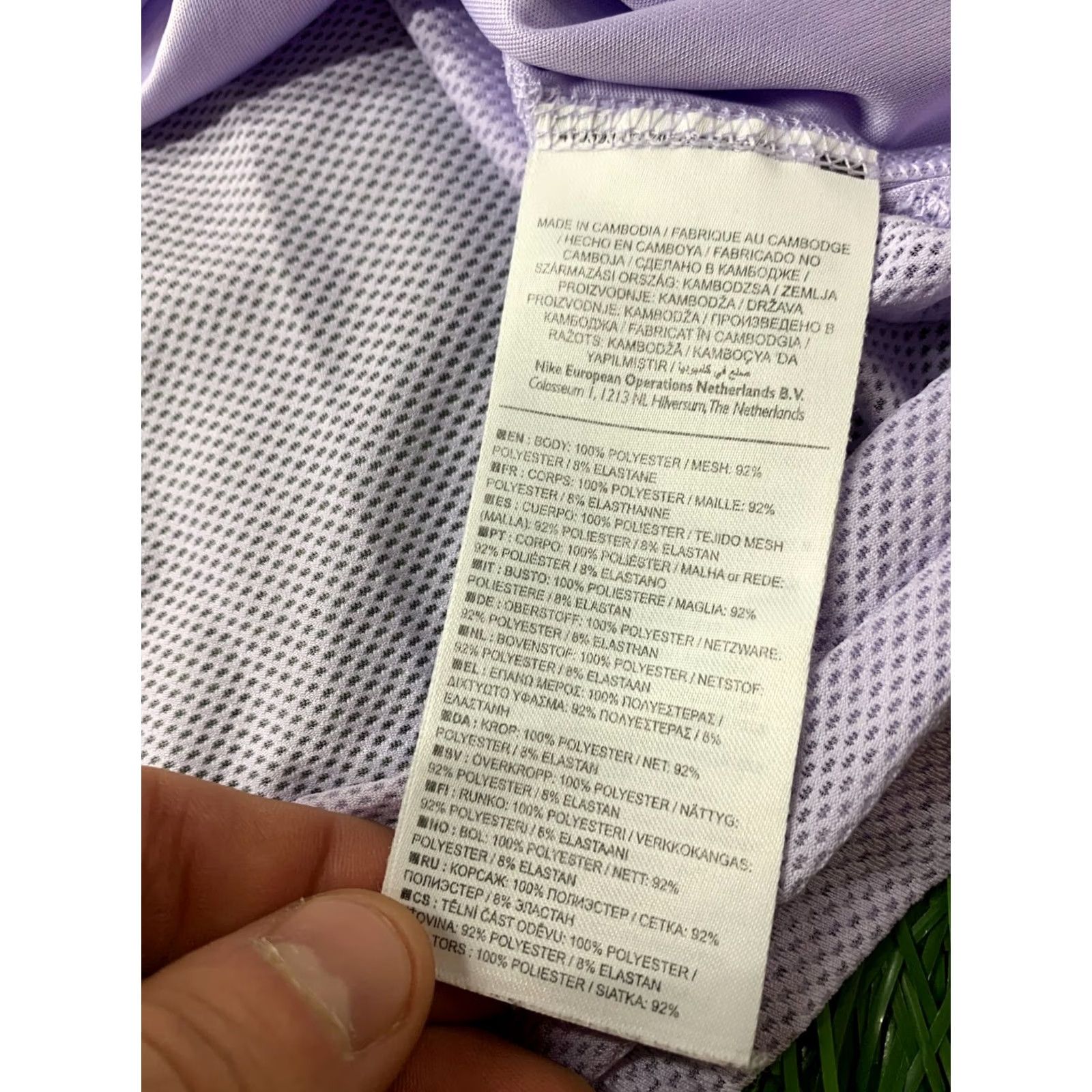 Nike NIKE DRI-FIT RUNNING SHIRT WOMEN XL Purple Size XL / US 12-14 / IT 48-50 - 6 Thumbnail
