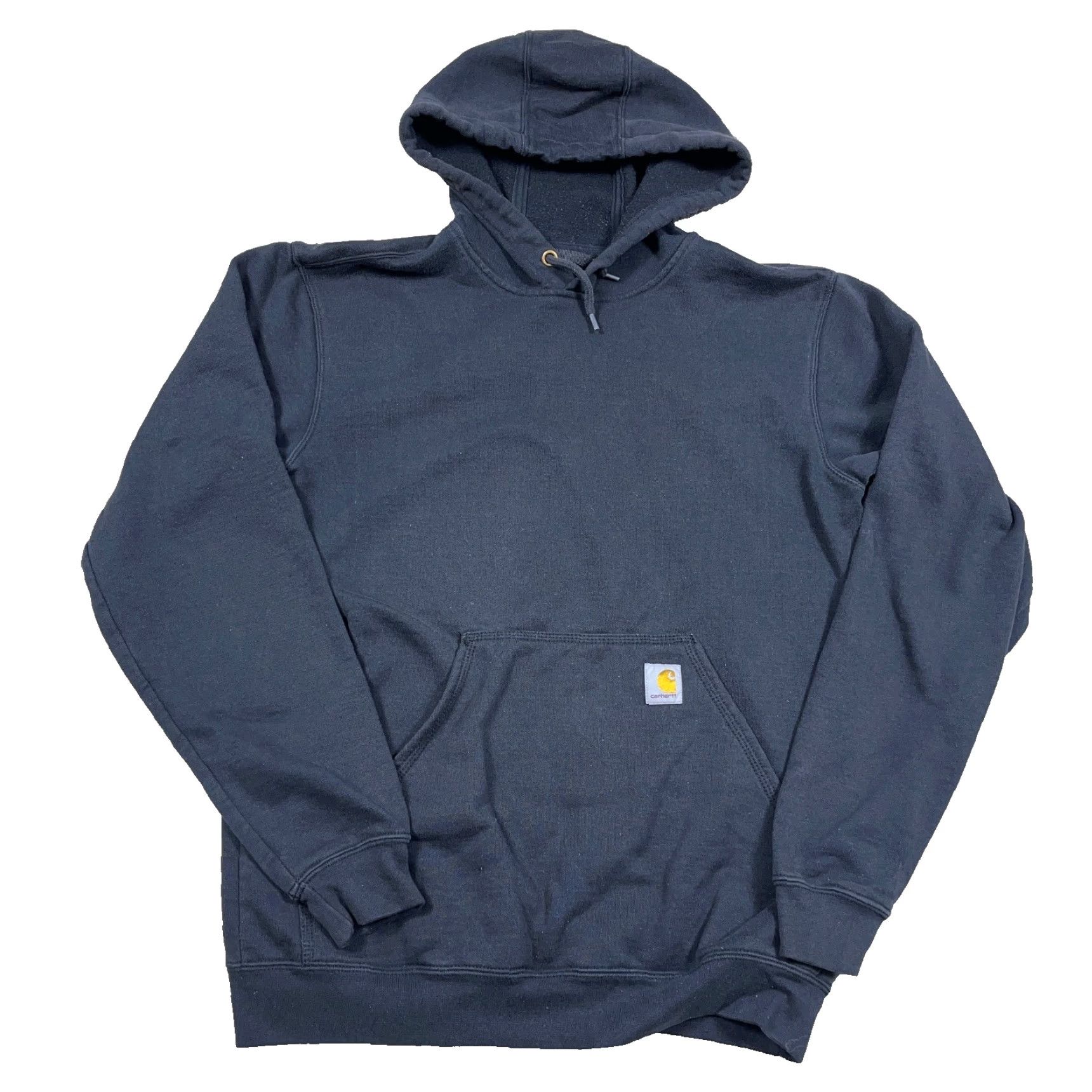 Carhartt Carhartt Hoodie Men Small Black Loose Fit Sweatshirt Baggy Faded Work Wear Size US S / EU 44-46 / 1 - 2 Thumbnail