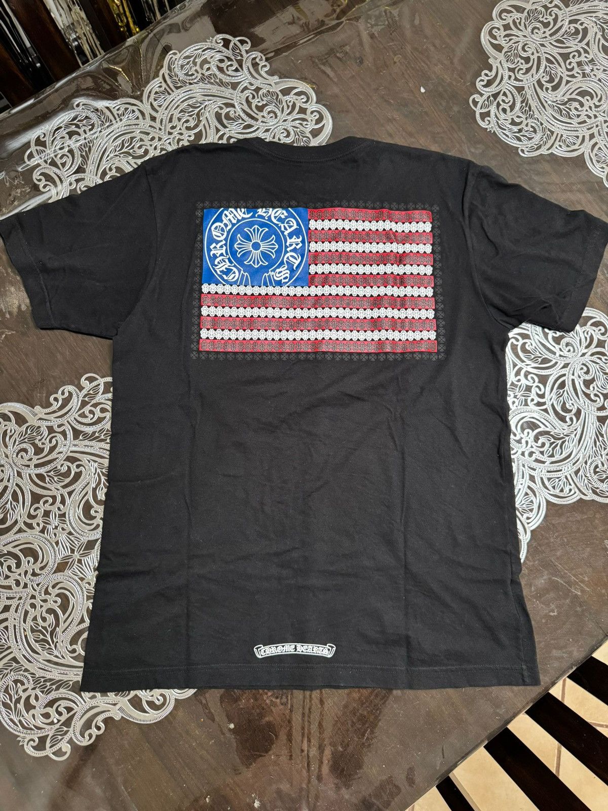 Chrome Hearts Chrome hearts american flag tee Size US L / EU 52-54 / 3 - 7 Thumbnail