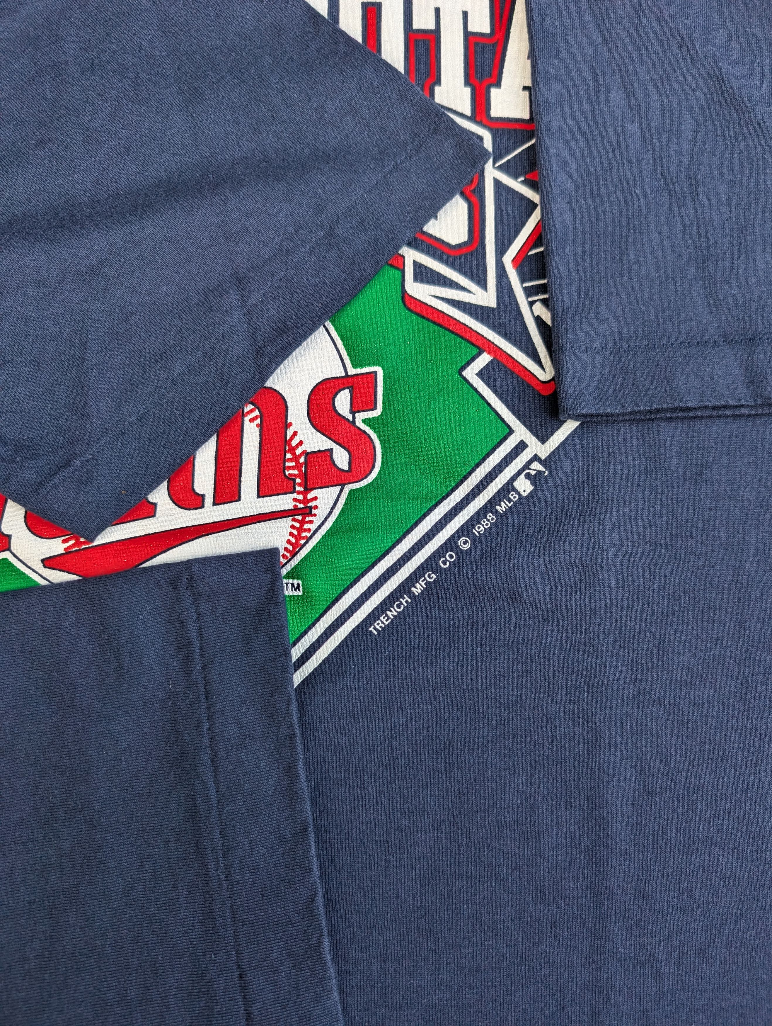 MLB × Vintage Vtg 1988 Minnesota Twins screen stars graphic t shirt sz XL Size US XL / EU 56 / 4 - 5 Thumbnail