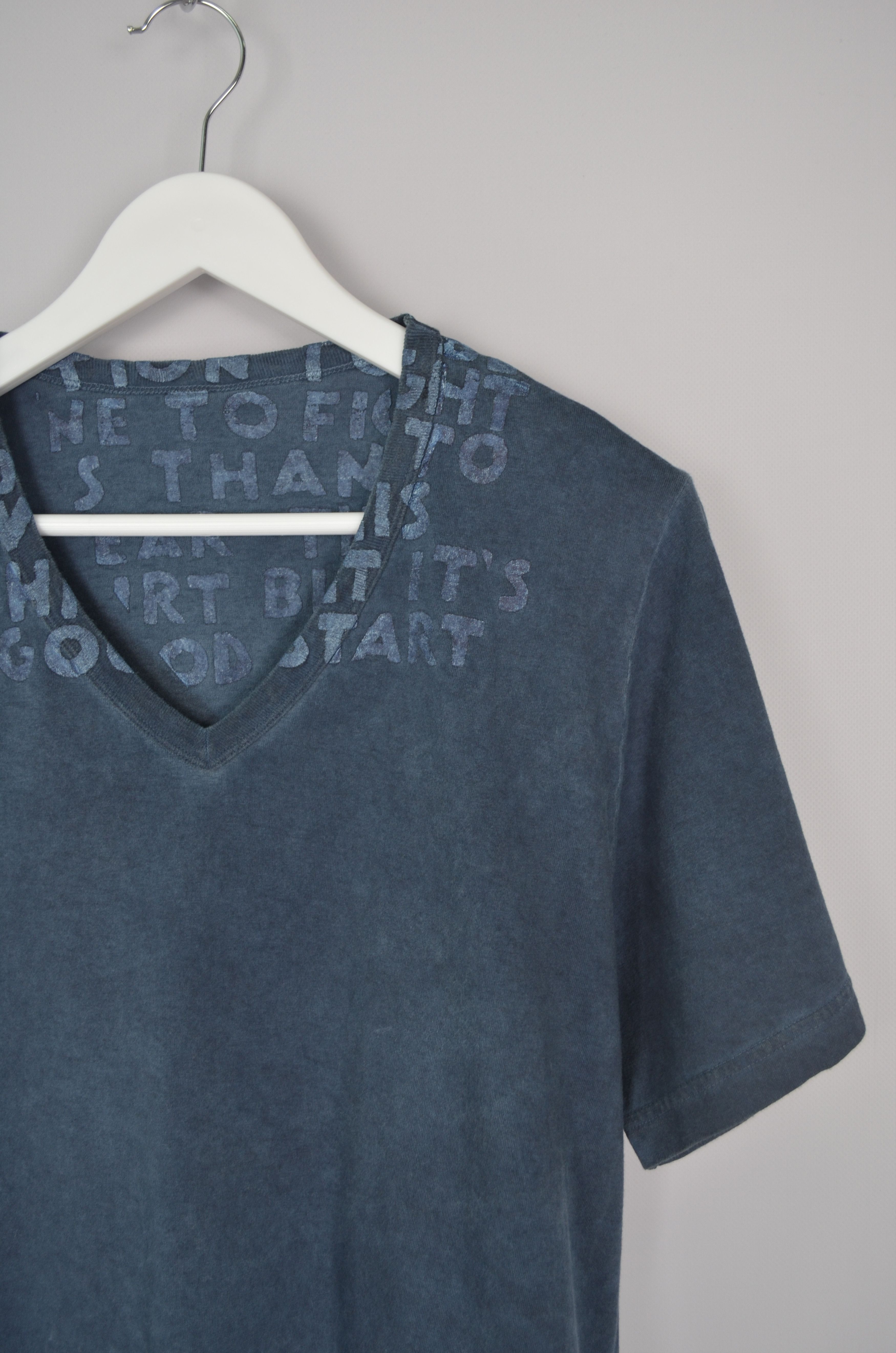 Maison Margiela Maison Martin Margiela AIDS Awareness Garment Dyed T-Shirt Size US M / EU 48-50 / 2 - 4 Thumbnail
