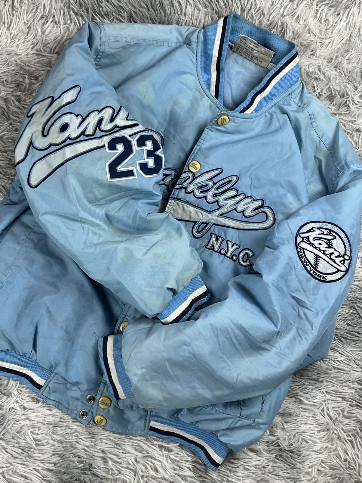 Karl Kani Vintage Karl Kani - Brooklyn N.Y.C Kani 23 Jacket Size US M / EU 48-50 / 2 - 9 Thumbnail
