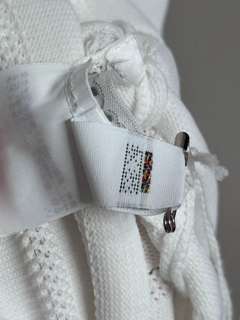 Issey Miyake issey miyake size:one size Mesh knitted short-sleeved top Size XXS / US 00 / IT 34 - 5 Thumbnail