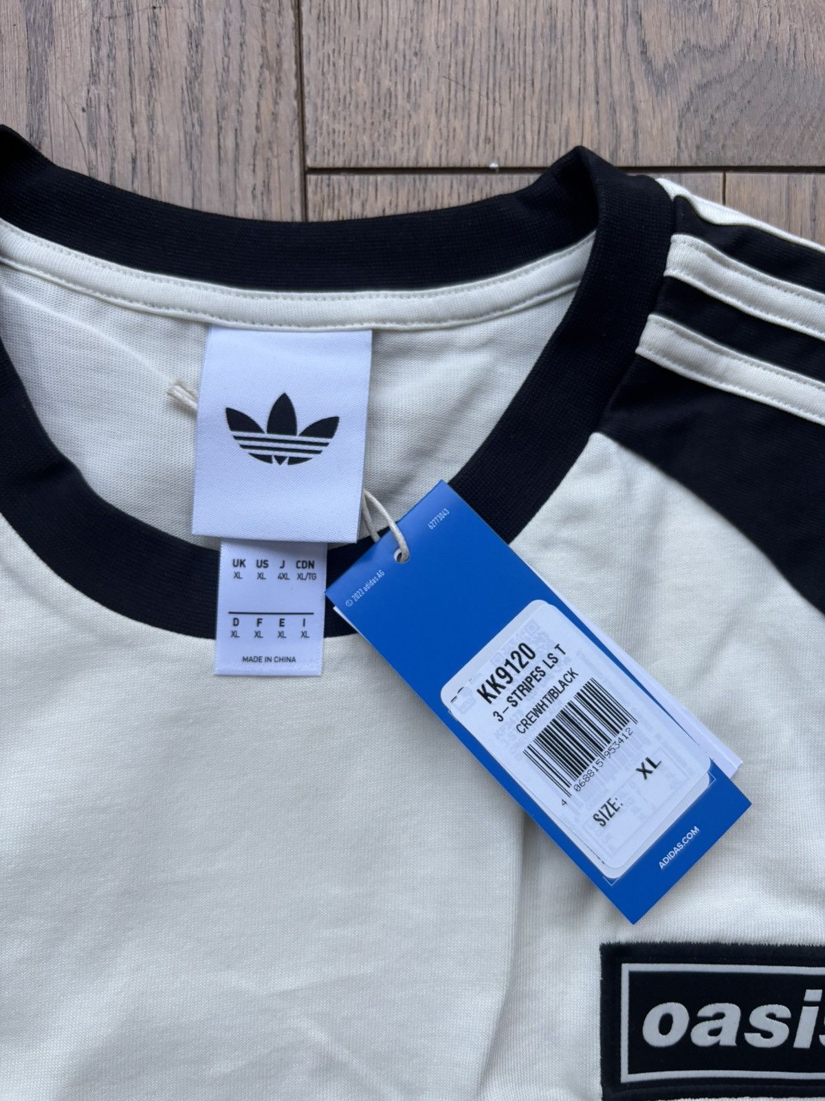 Adidas Adidas Oasis Tour Long Sleeve Tee T shirt White XL Brand new Size US XL / EU 56 / 4 - 4 Thumbnail