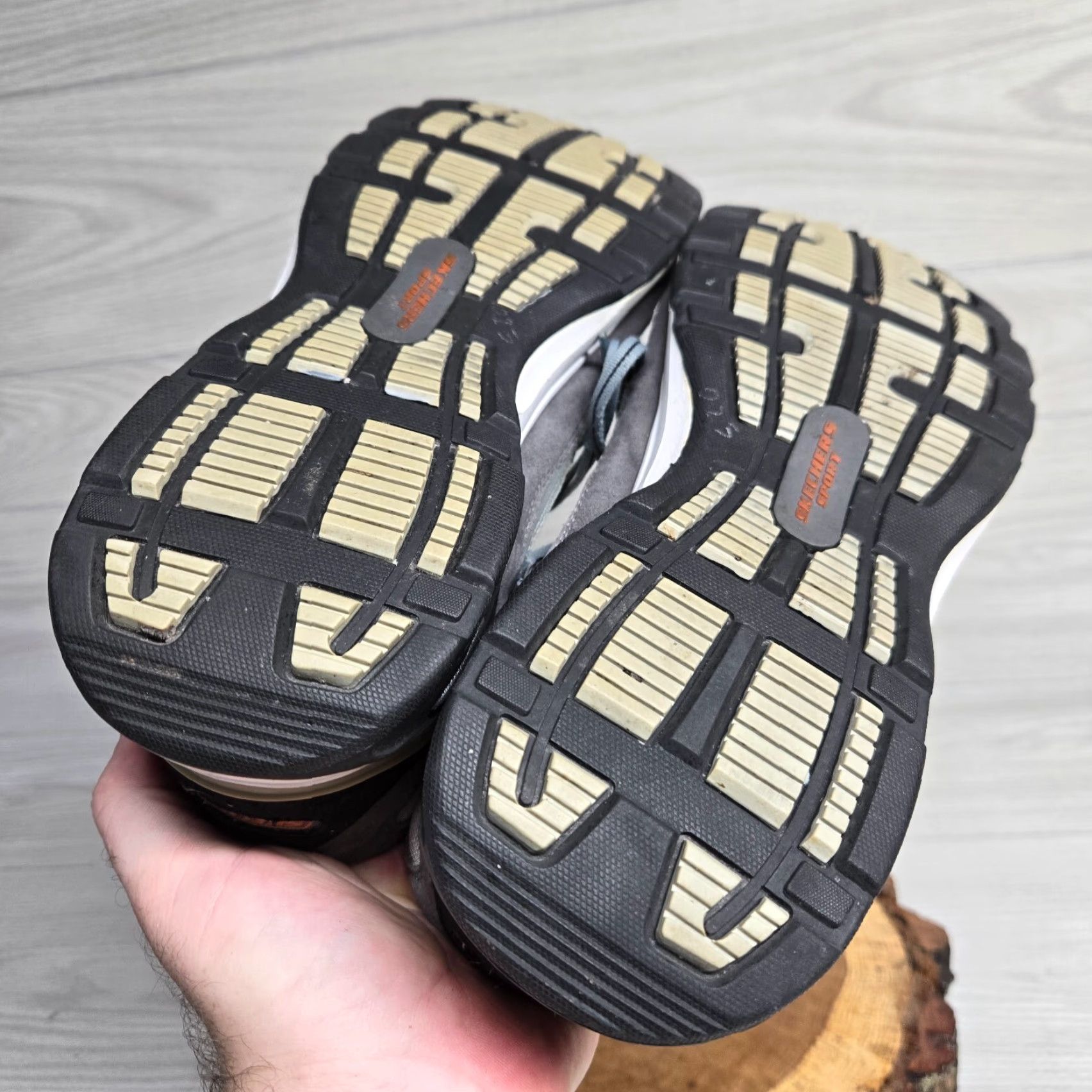 SKECHERS Skechers Sport Sneakers Adult Men's Size 12 Outdoor Water Repellant Multi-Color Leather/Synthetic Shoes Sports Hiking Running Chemistry? Size US 12 / EU 45 - 7 Thumbnail