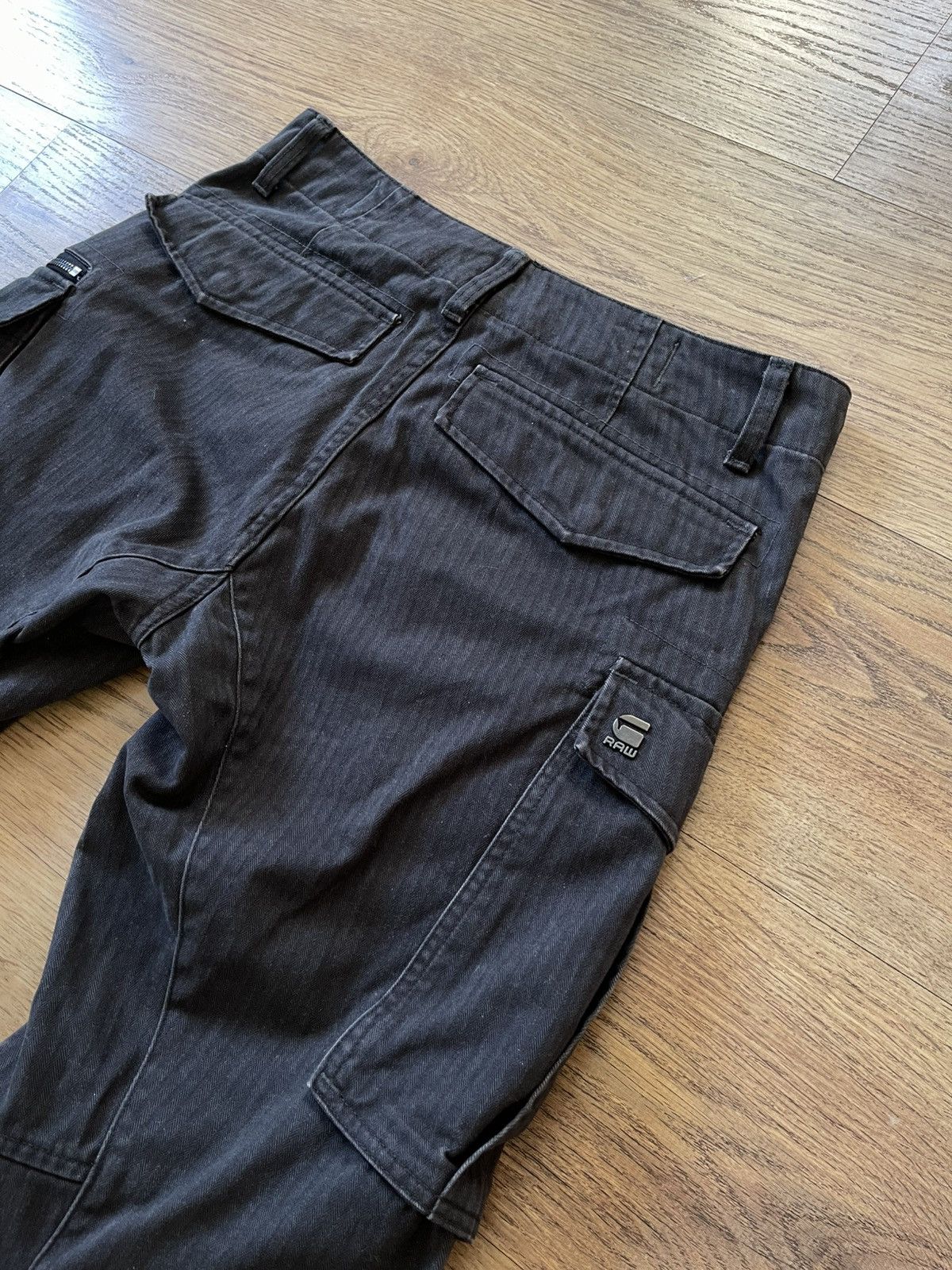 G-Star G-Star Rovic Zip 3D Regular Tapered Slim Cargo Pants Size US 31 - 12 Thumbnail