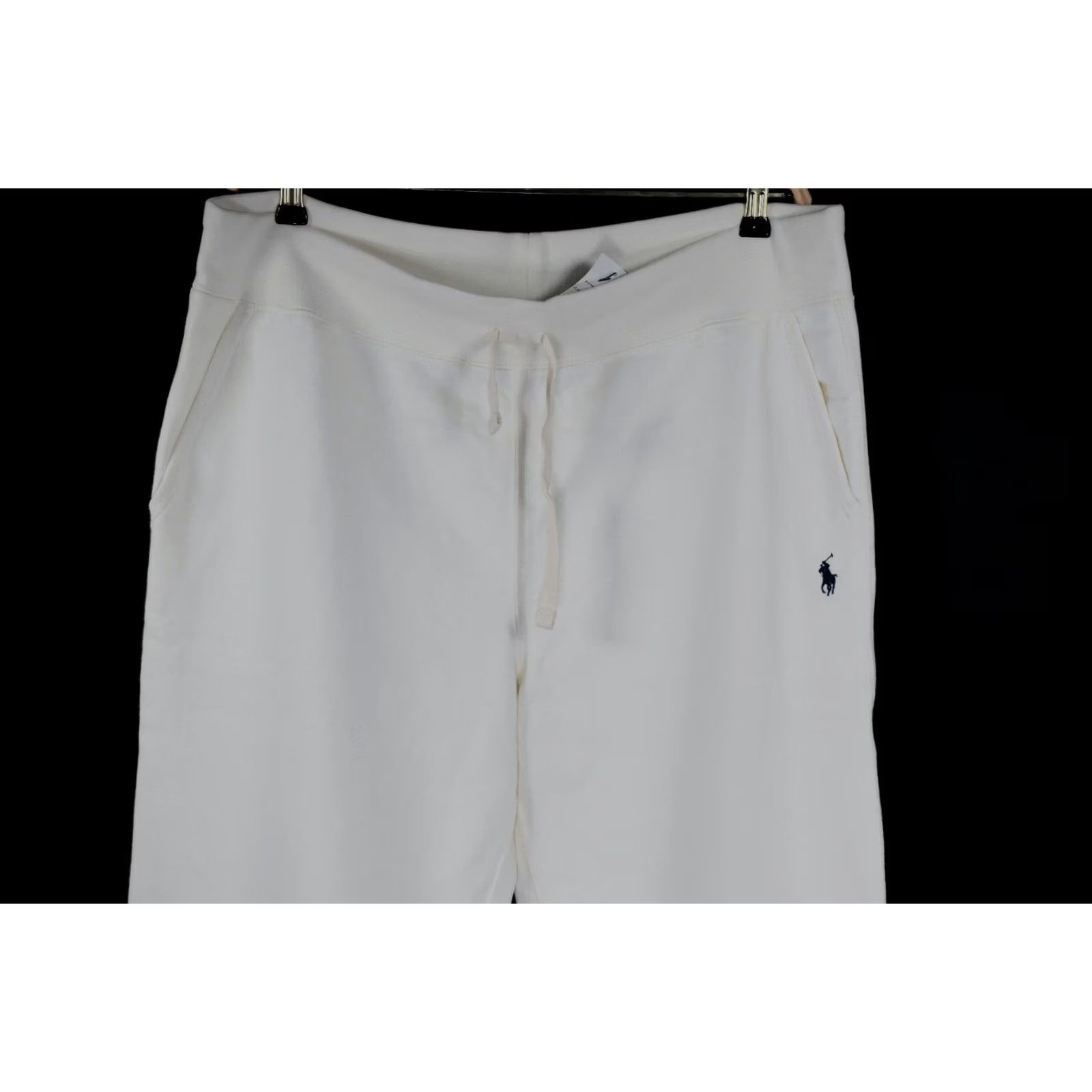 Polo Ralph Lauren Polo Ralph Lauren Athletic Fleece Deckwash Pants Men's XL White 86%Cotton 14%Polyester Athletic Fit Sweatpants Shirt/Logo Classic 90s, Not Applicable Size US XL / EU 56 / 4 - 4 Thumbnail