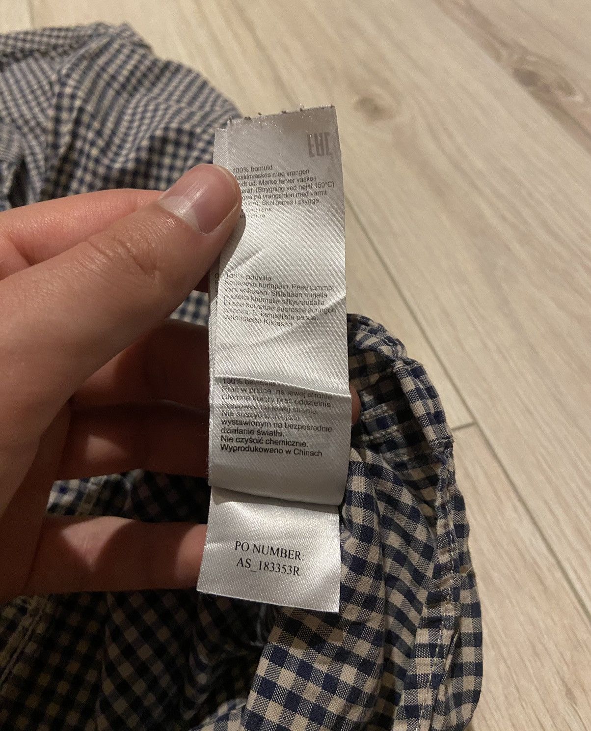 Allsaints Allsaints checkered basic shirt Size US S / EU 44-46 / 1 - 10 Thumbnail