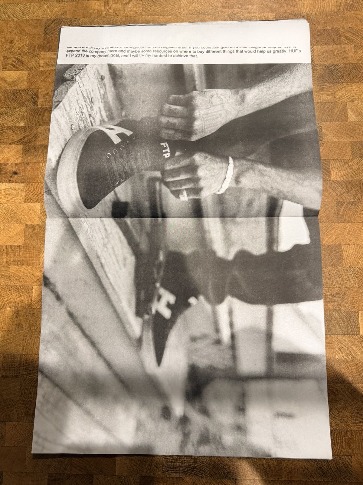 Fuck The Population SIGNED FTP x HUF Magazine Zine 2016 Size ONE SIZE - 10 Thumbnail