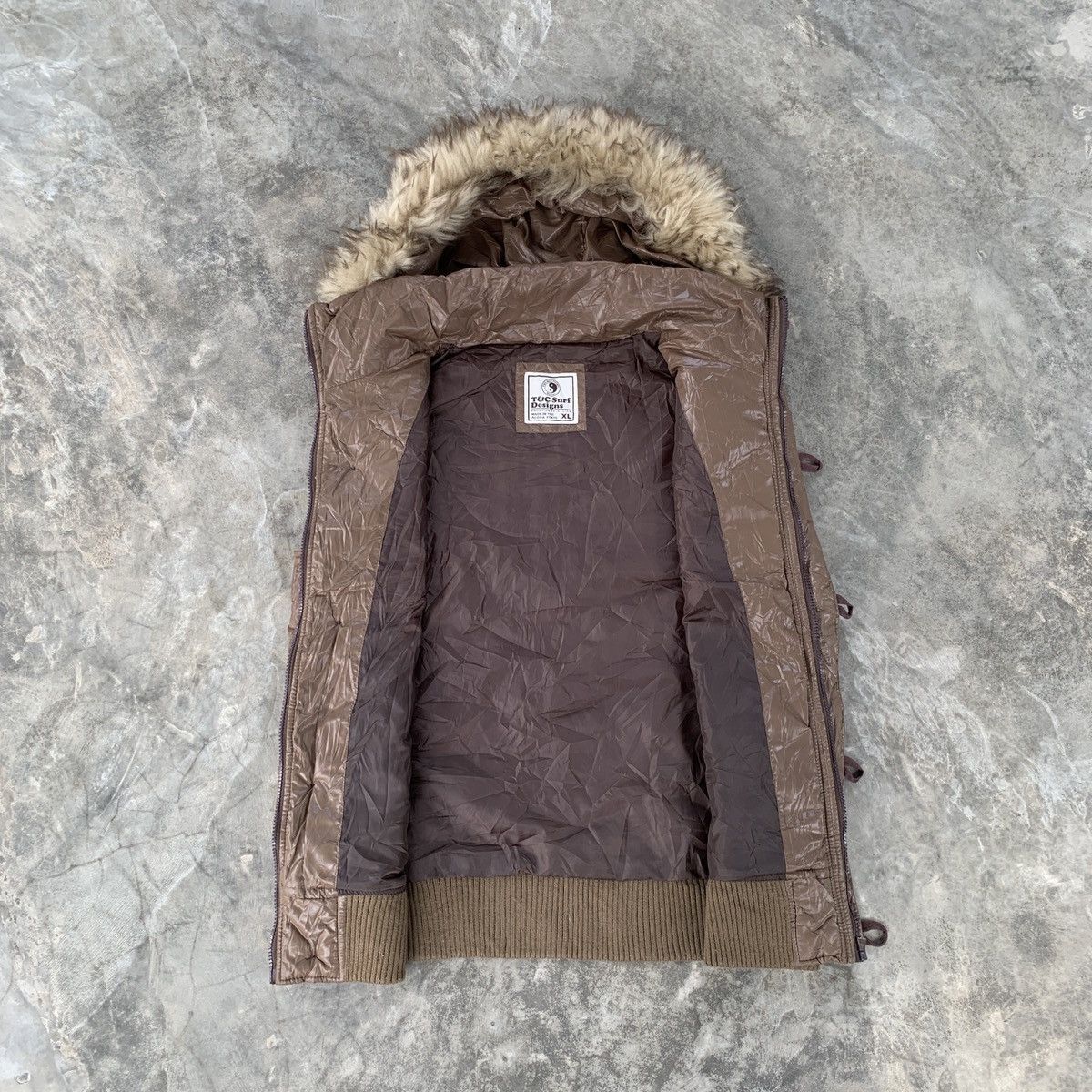 Japanese Brand 2000’s T&C Surf Vesf Fur LGB ifsix GOA Style Jacket Size US XL / EU 56 / 4 - 4 Thumbnail