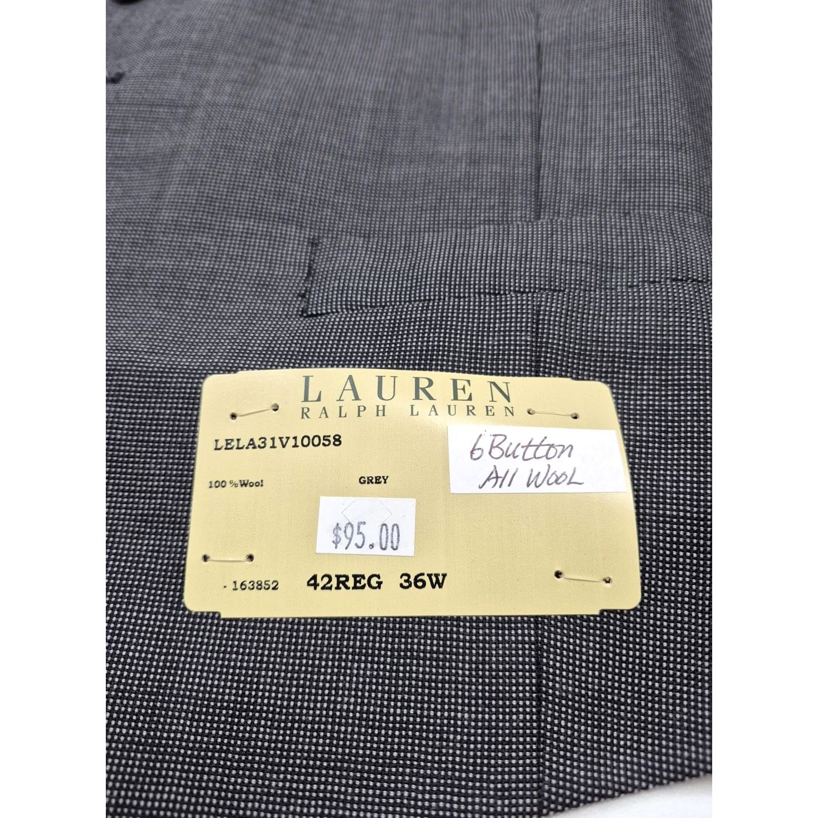 Ralph Lauren VINTAGE not provided Size 42R - 3 Thumbnail