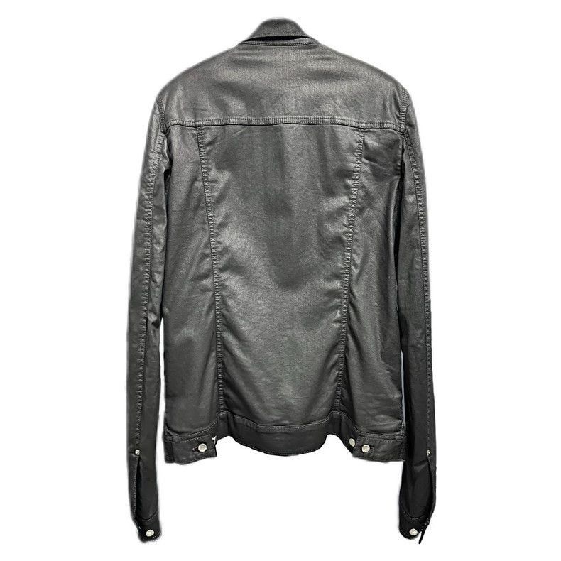 Rick Owens Rick Owens Shoulder pad waxed denim jacket-2506 Size US L / EU 52-54 / 3 - 2 Thumbnail