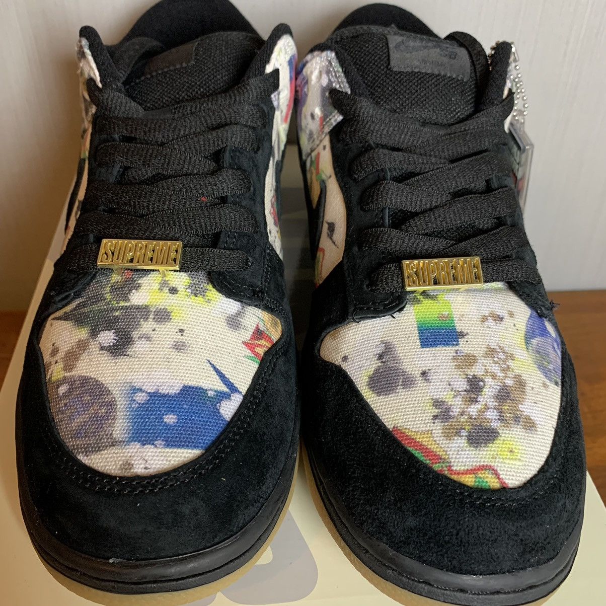 Nike × Supreme Supreme Nike SB Dunk Low Rammellzee Size US 10.5 / EU 43-44 - 5 Thumbnail