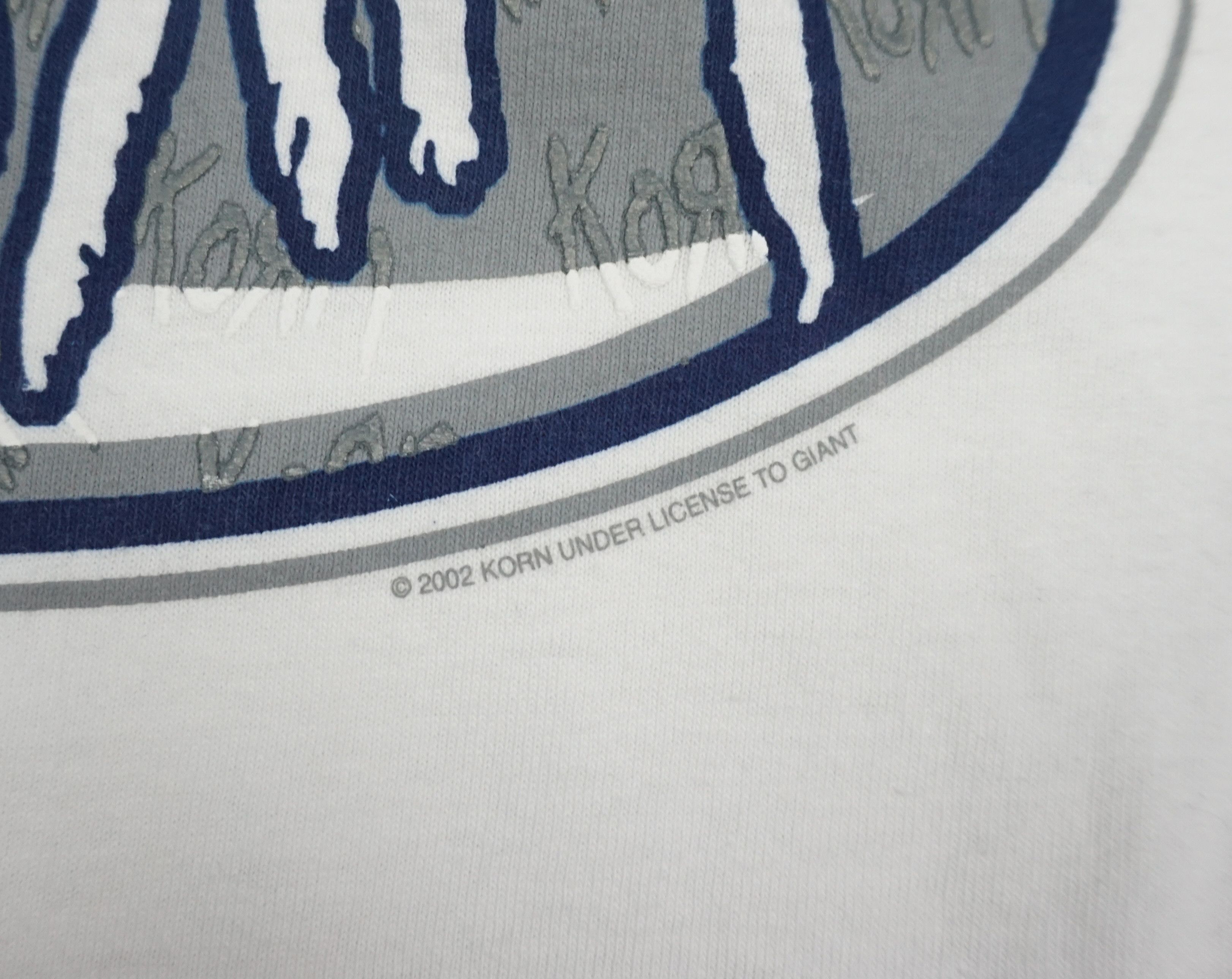 Band Tees × Giant × Vintage 00's Korn Band T-shirt Size US XL / EU 56 / 4 - 3 Thumbnail