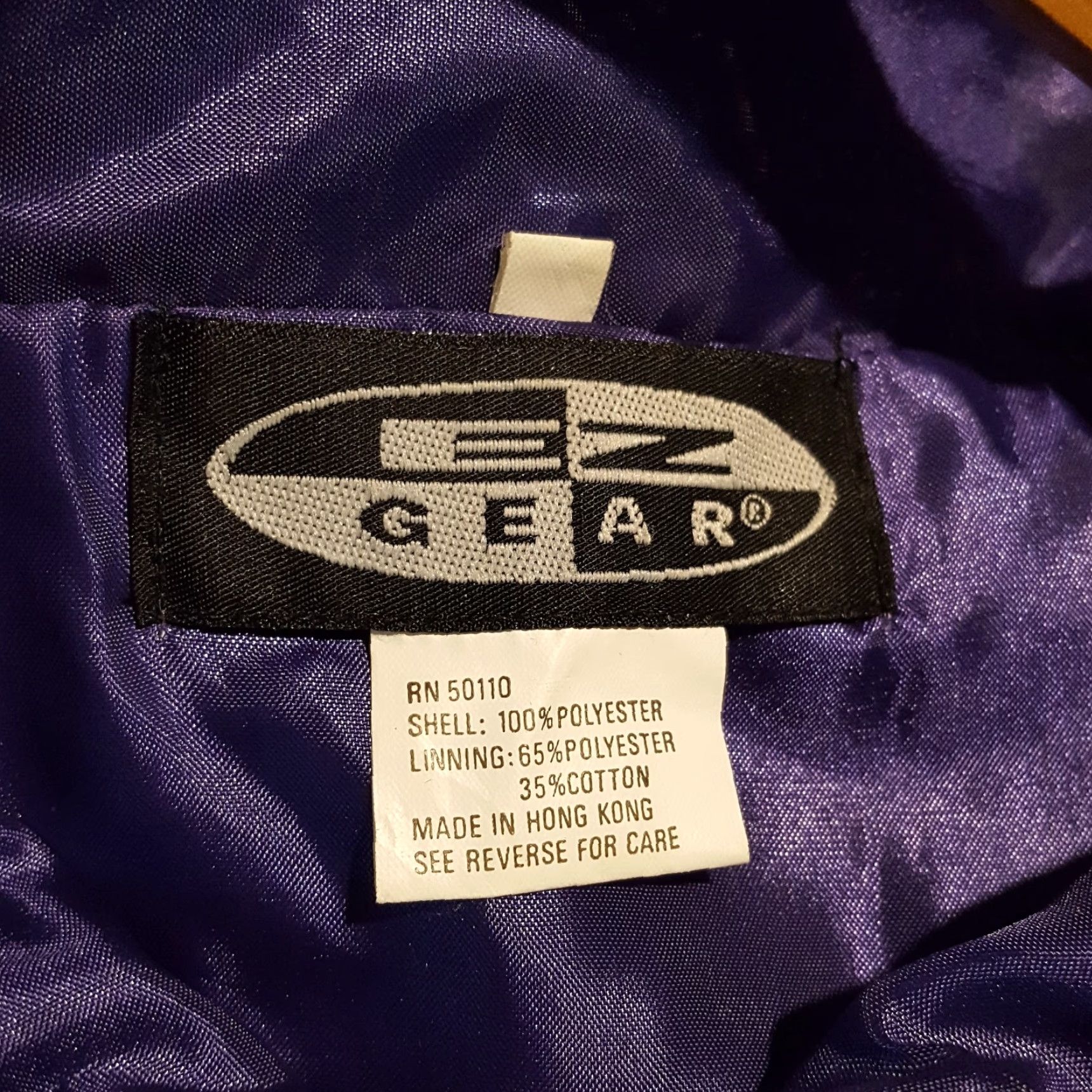 Etro VINTAGE EZ Gear Purple Track Jacket Women's XL Windbreaker Zip Up 80s Retro Gold Embroidered Logo Pockets Full Zip Lightweight Softshell Jacket Women Size XL / US 12-14 / IT 48-50 - 7 Thumbnail