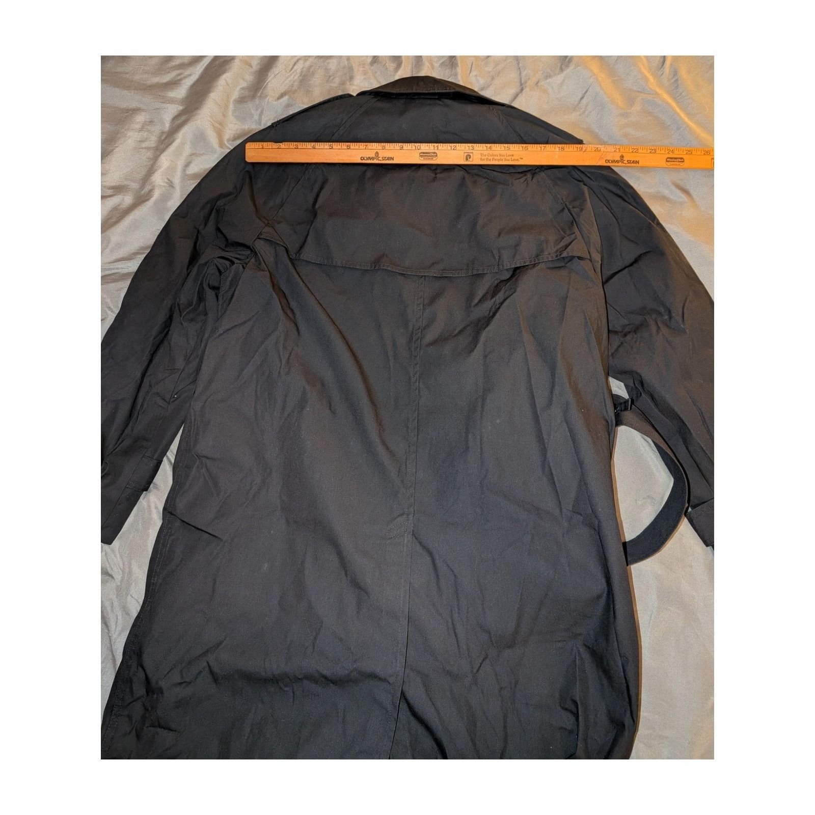 Alpha Industries Defense Logistics Agency Army Trench Coat Women's 14 R Size XL / US 12-14 / IT 48-50 - 6 Thumbnail