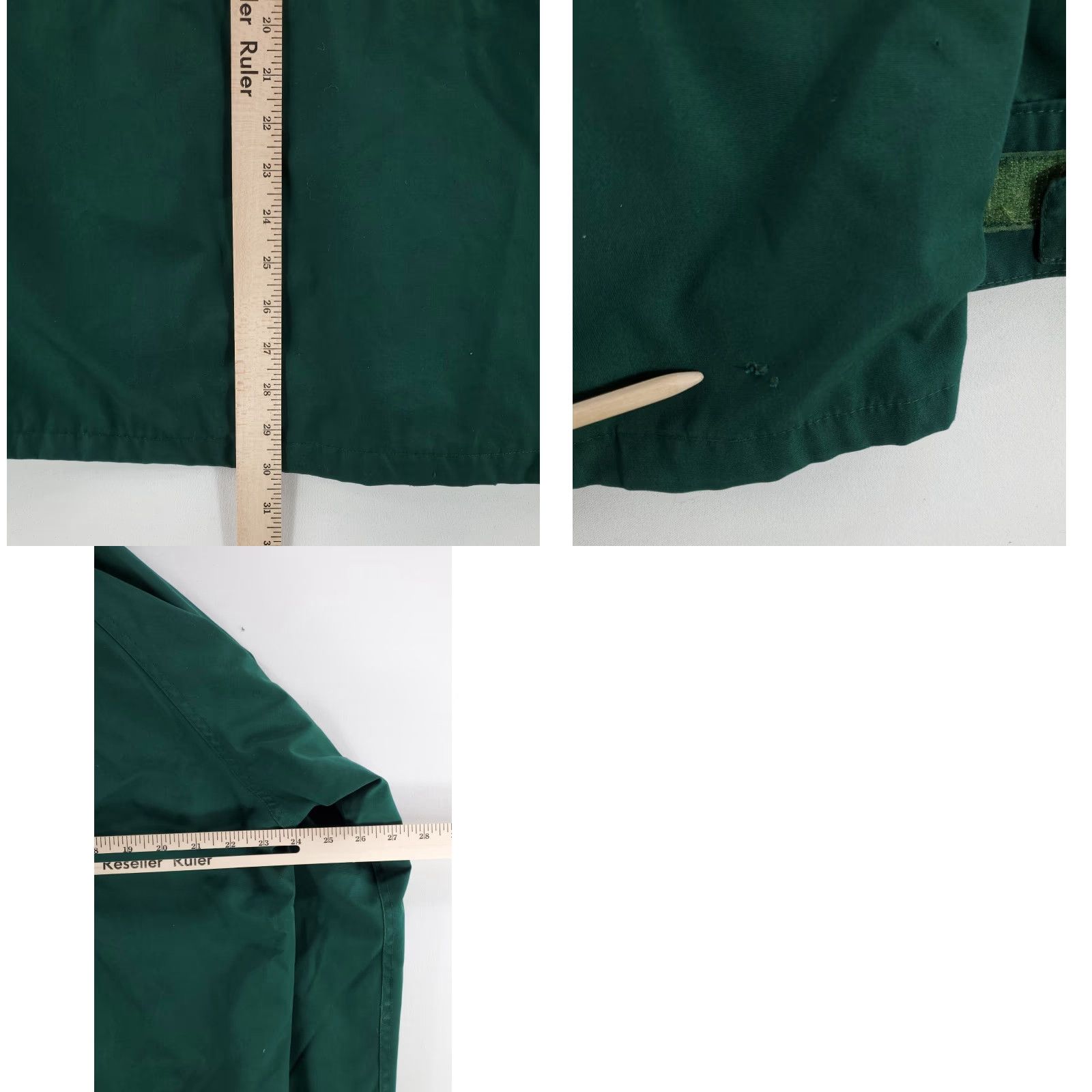 Camel VINTAGE Camel 3-in-1 Jacket Shell Green Mens M Hooded VTG 80s 90s Wool Lined Shell Only Jacket Size US M / EU 48-50 / 2 - 8 Thumbnail