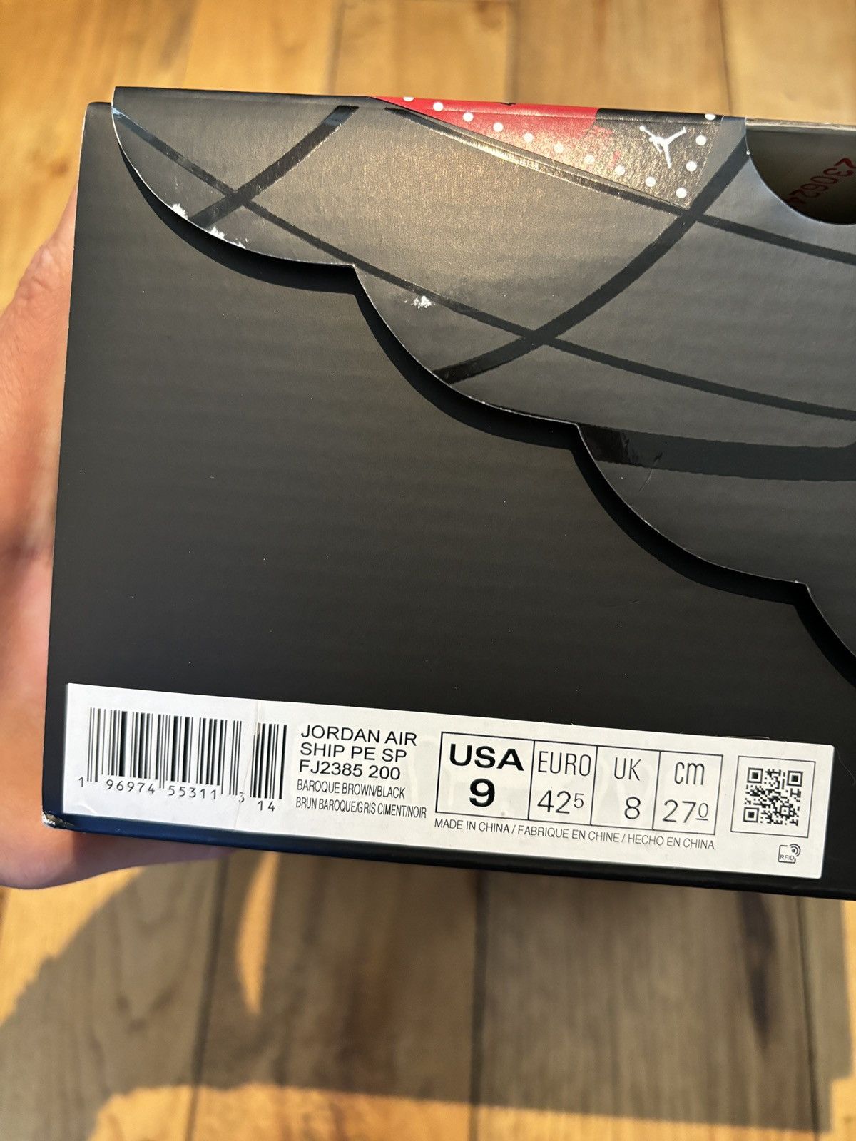 Jordan Brand × Nike Jordan Air Ship Soulgoods Baroque Brown Size US 9 / EU 42 - 16 Thumbnail